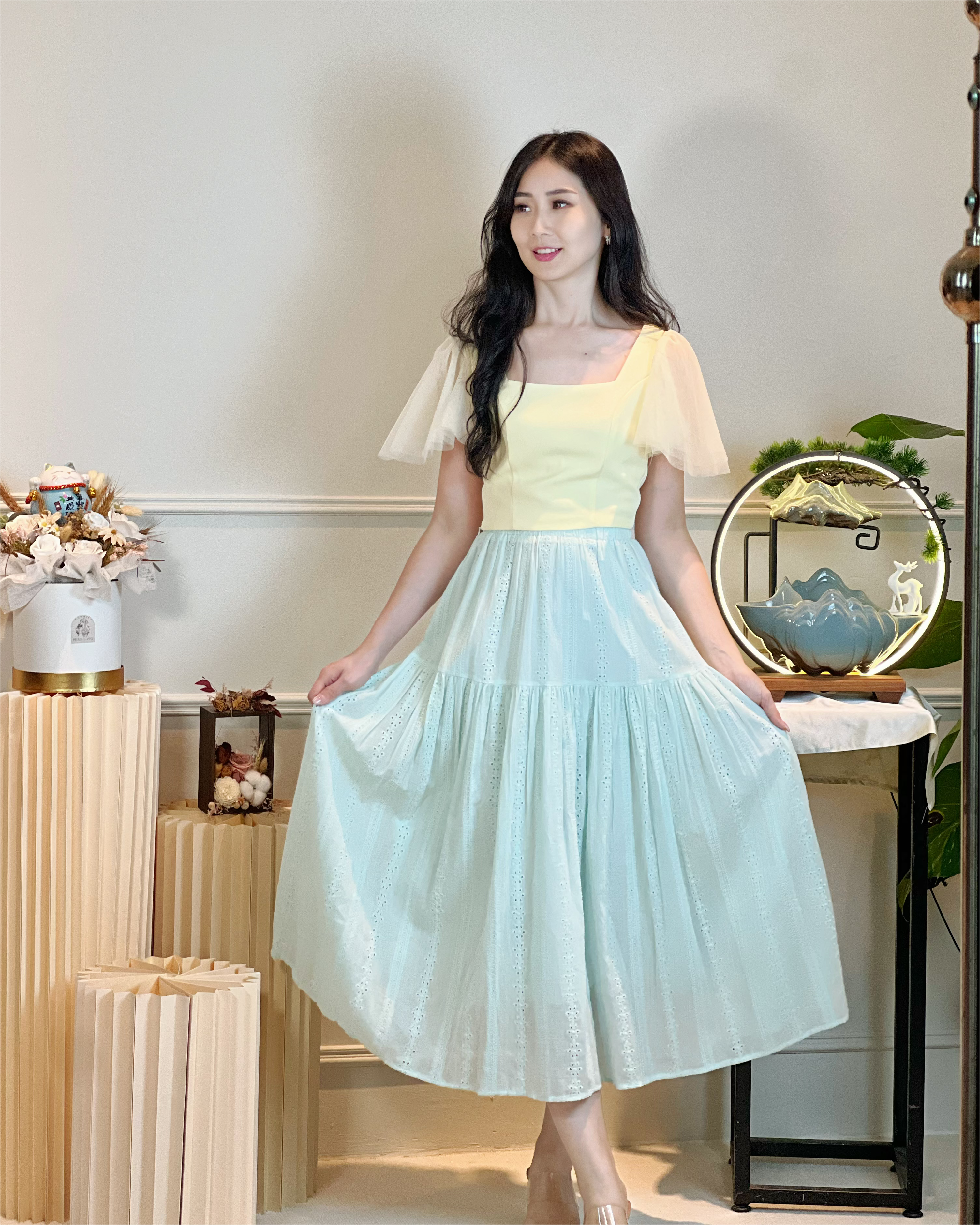 5099 Quinn Flexible A Line Skirt 