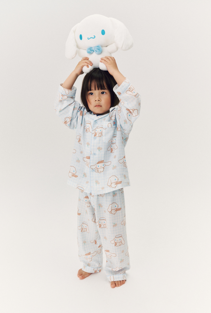 【韓國】CINNAMOROLL 長袖睡衣（100-160cm）