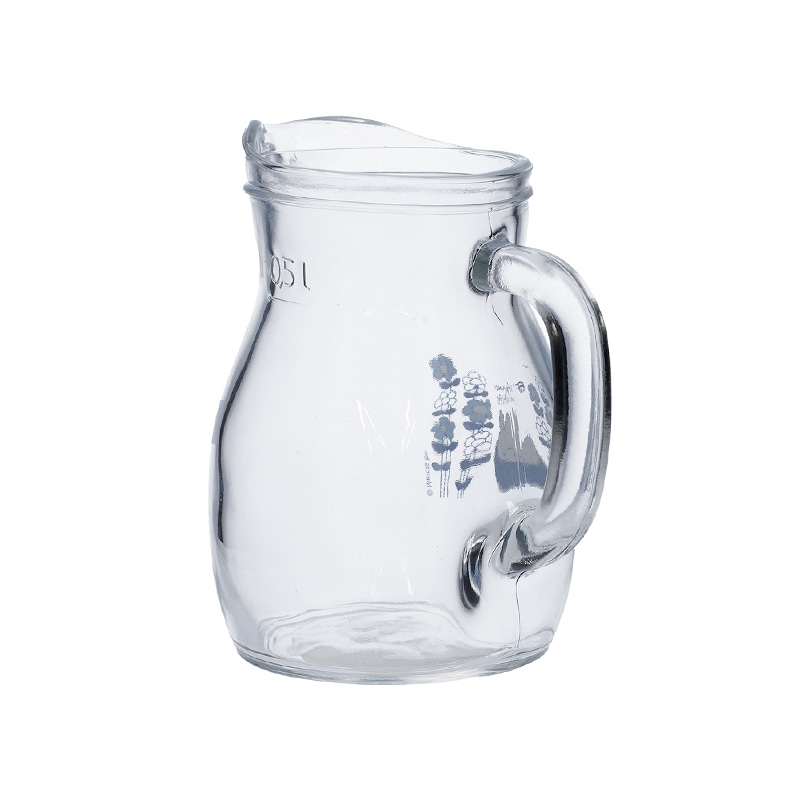 預購 miffy MF 限定 藍花玻璃壼 500ml 連假花一小扎 