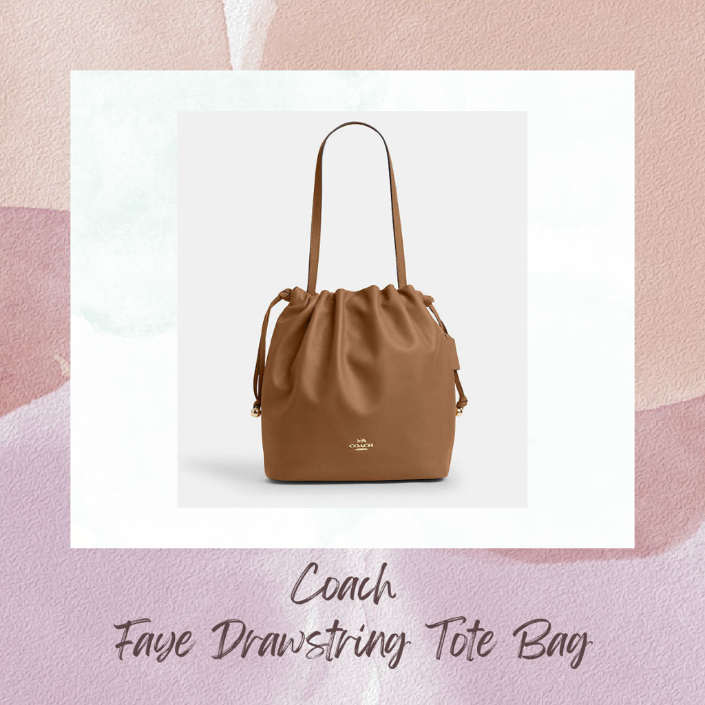 Coach Faye Drawstring Tote Bag (CV947)