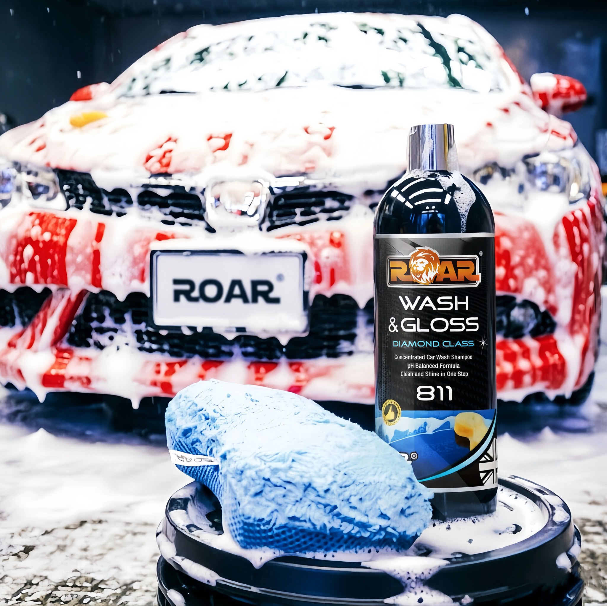 ROAR 811激亮洗車液-含蠟質(1000mL)