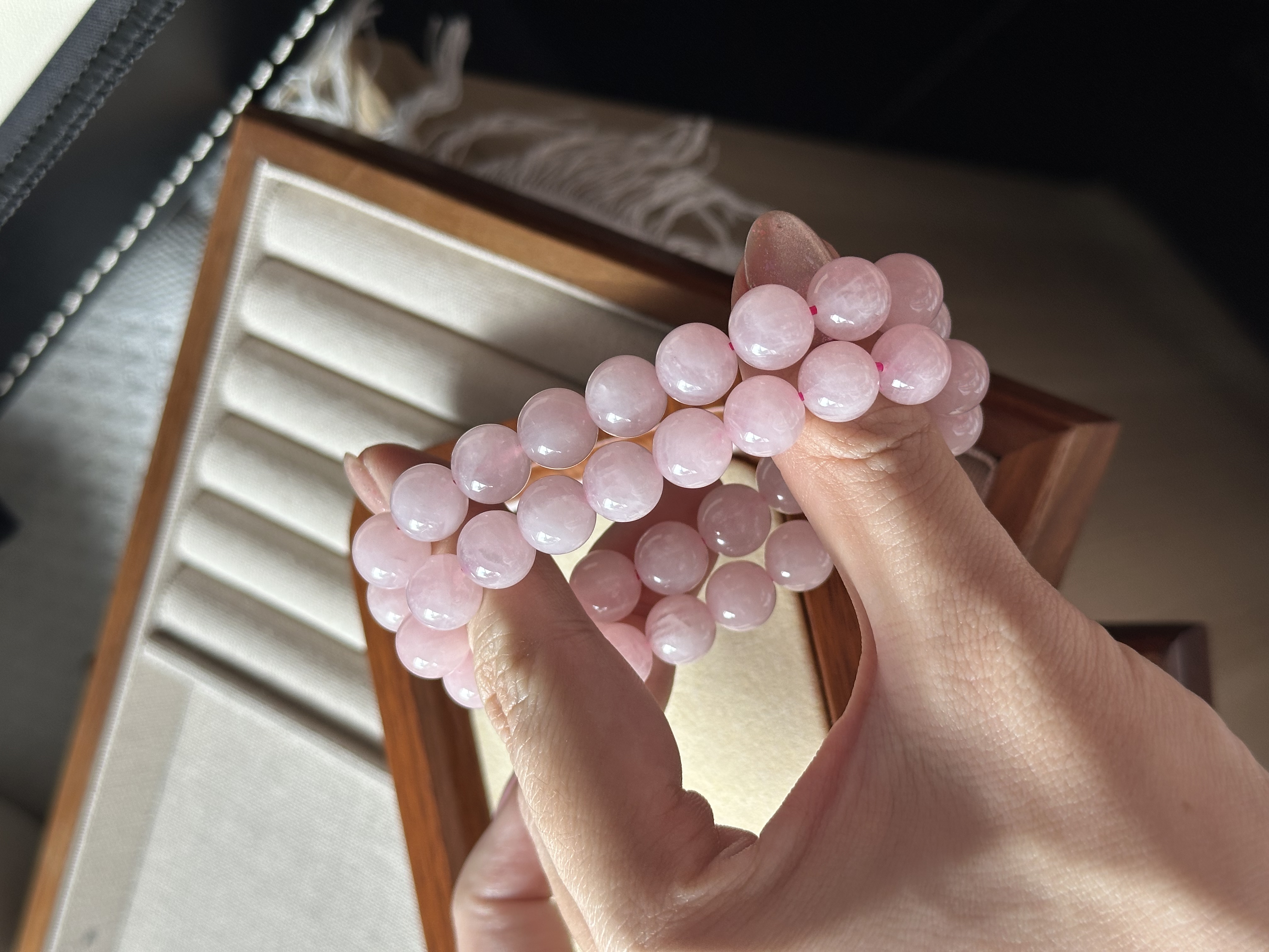 马粉水晶 ｜ Rose Quartz 10.1mm 