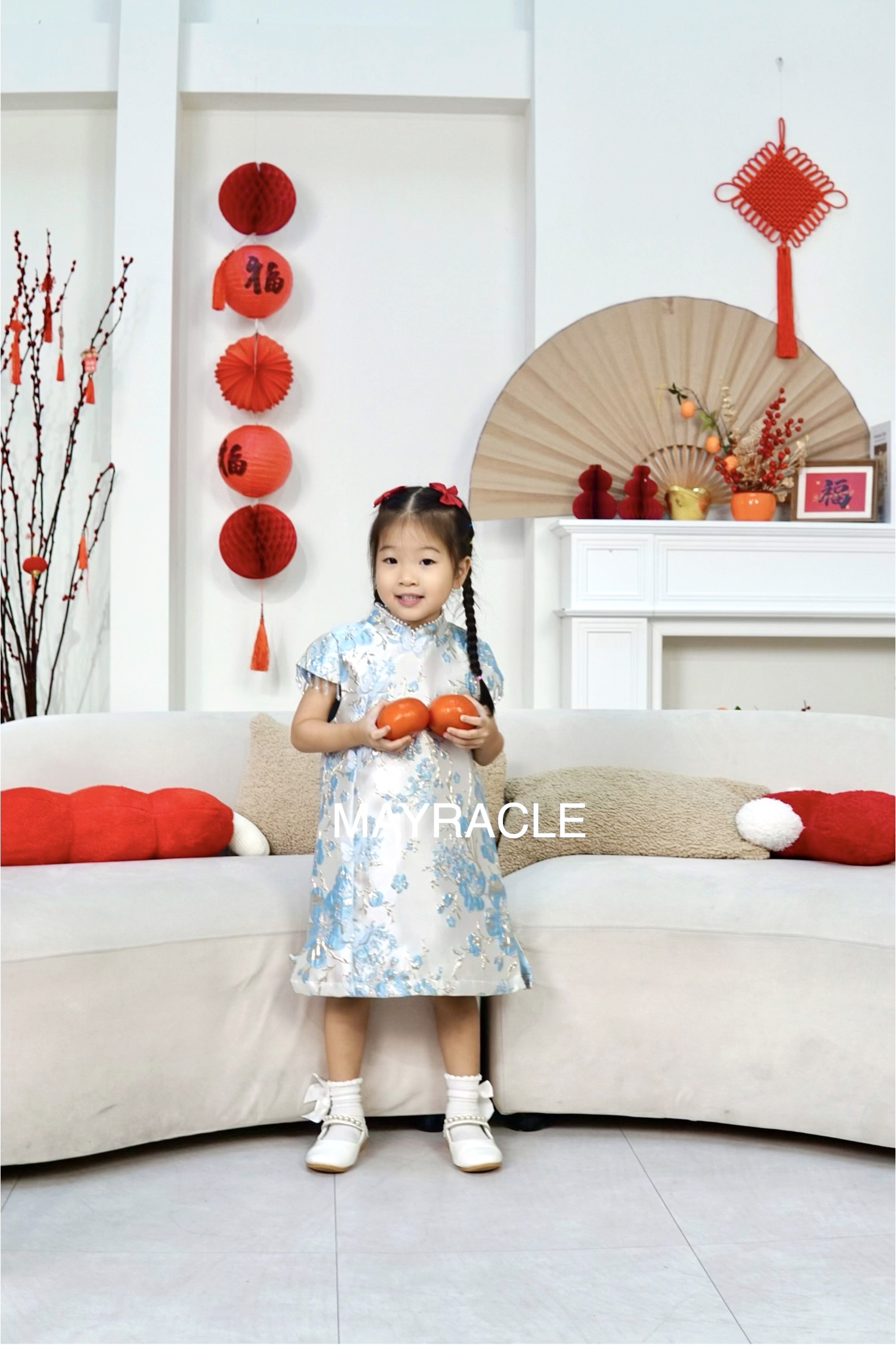 [PRE-ORDER] CNY 2027 He (和) Girl Cheongsam