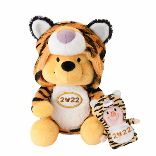 [現貨] [東京迪士尼] 干支2022 小熊維尼 毛公仔 {TF013586}