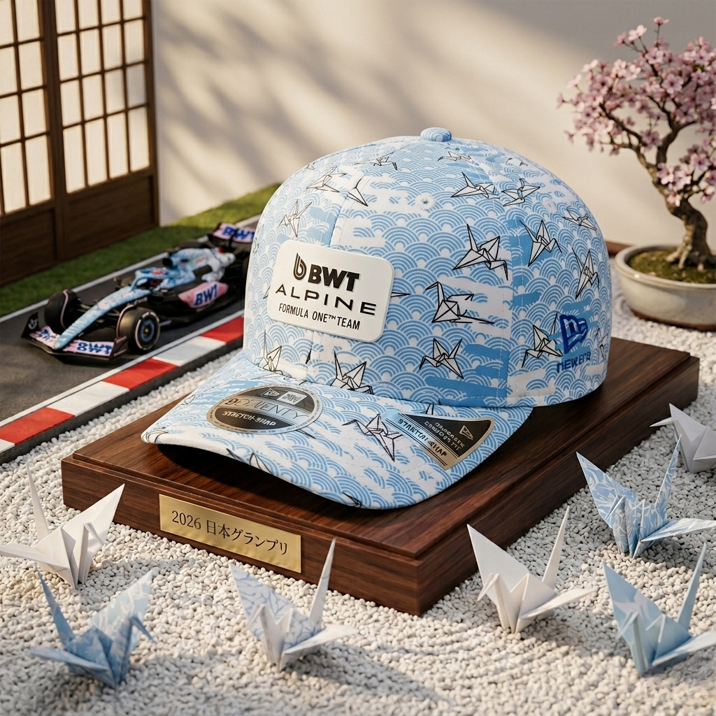 Castore F1 Alpine 車隊 2026 官方日本站限定版9Seventy Cap帽 60850752