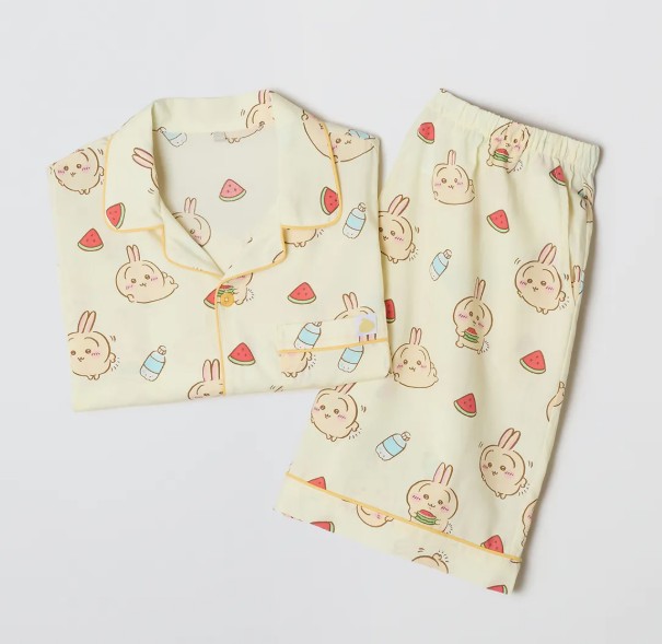 SPAO - 韓國 SPAO x  chiikawa 吉伊卡哇 短袖睡衣 2026 最新系列