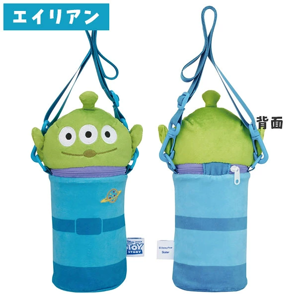 🆕【⭐訂購⭐】🌀 🇯🇵 日本直送 #Skater x #ToyStory 毛公仔造型 鋁塗層內膽 保溫水樽袋［7款選］🌀 [ELJD-0125]