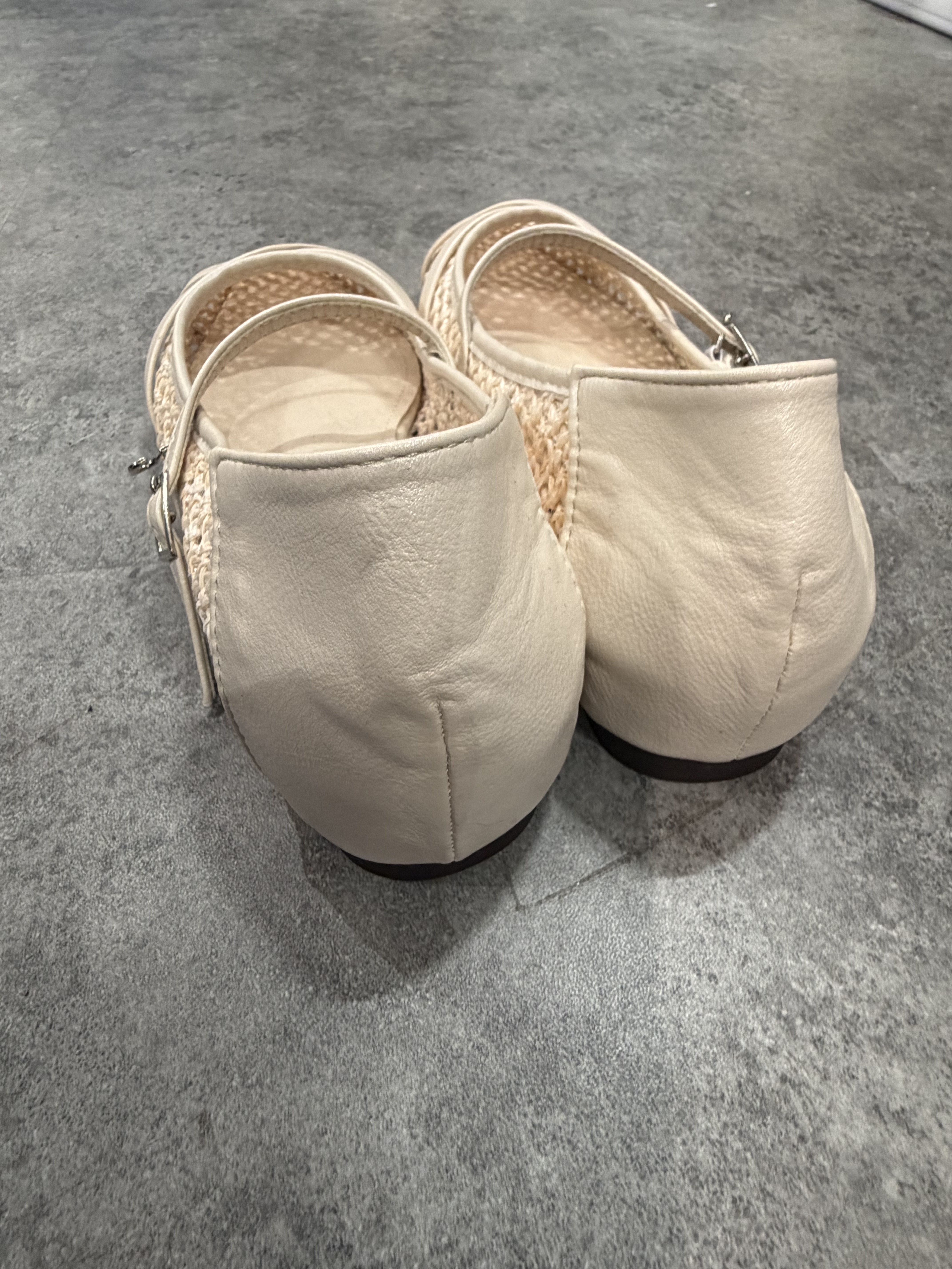 復古編織瑪麗珍鞋