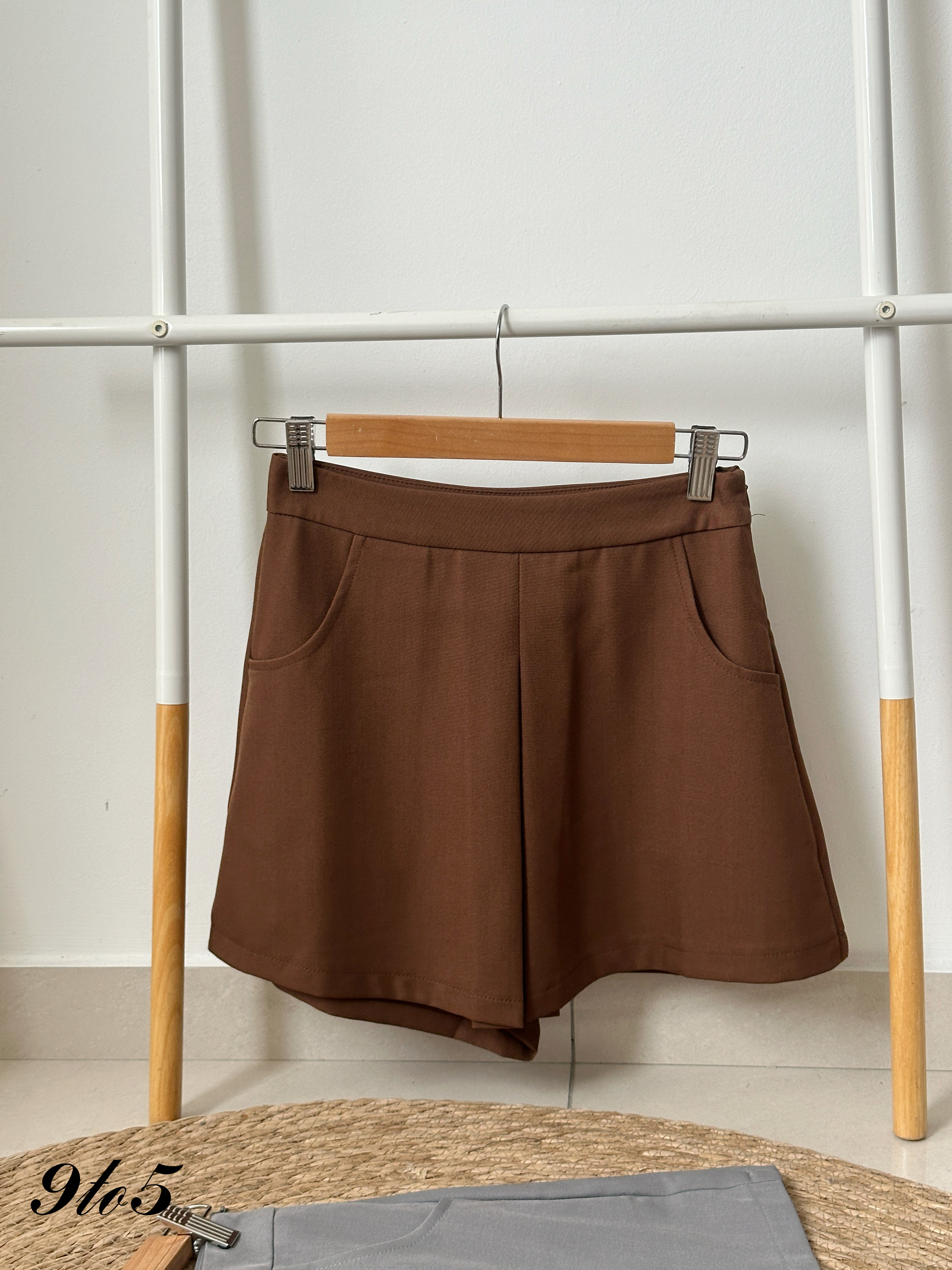 S1907 A Line Short Skort - 3 Colors 