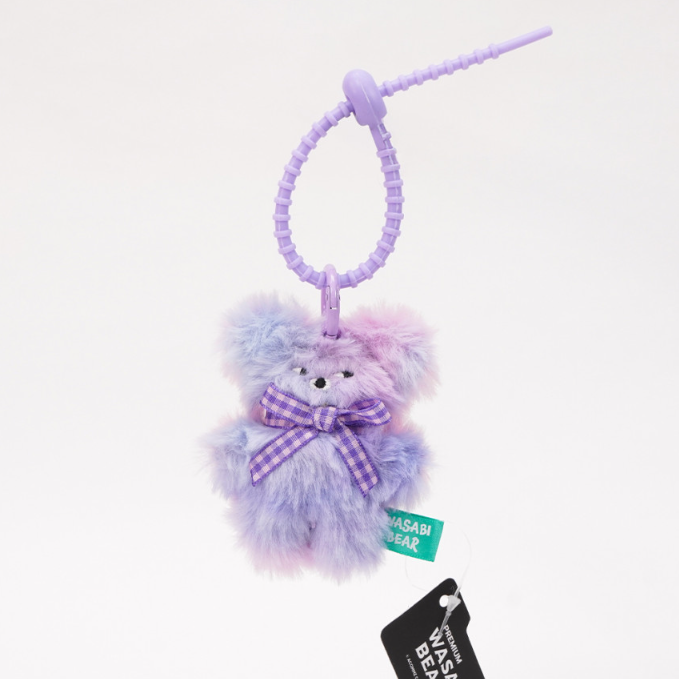 [WASABI BEAR] RAINBOW KEYRING (6款)