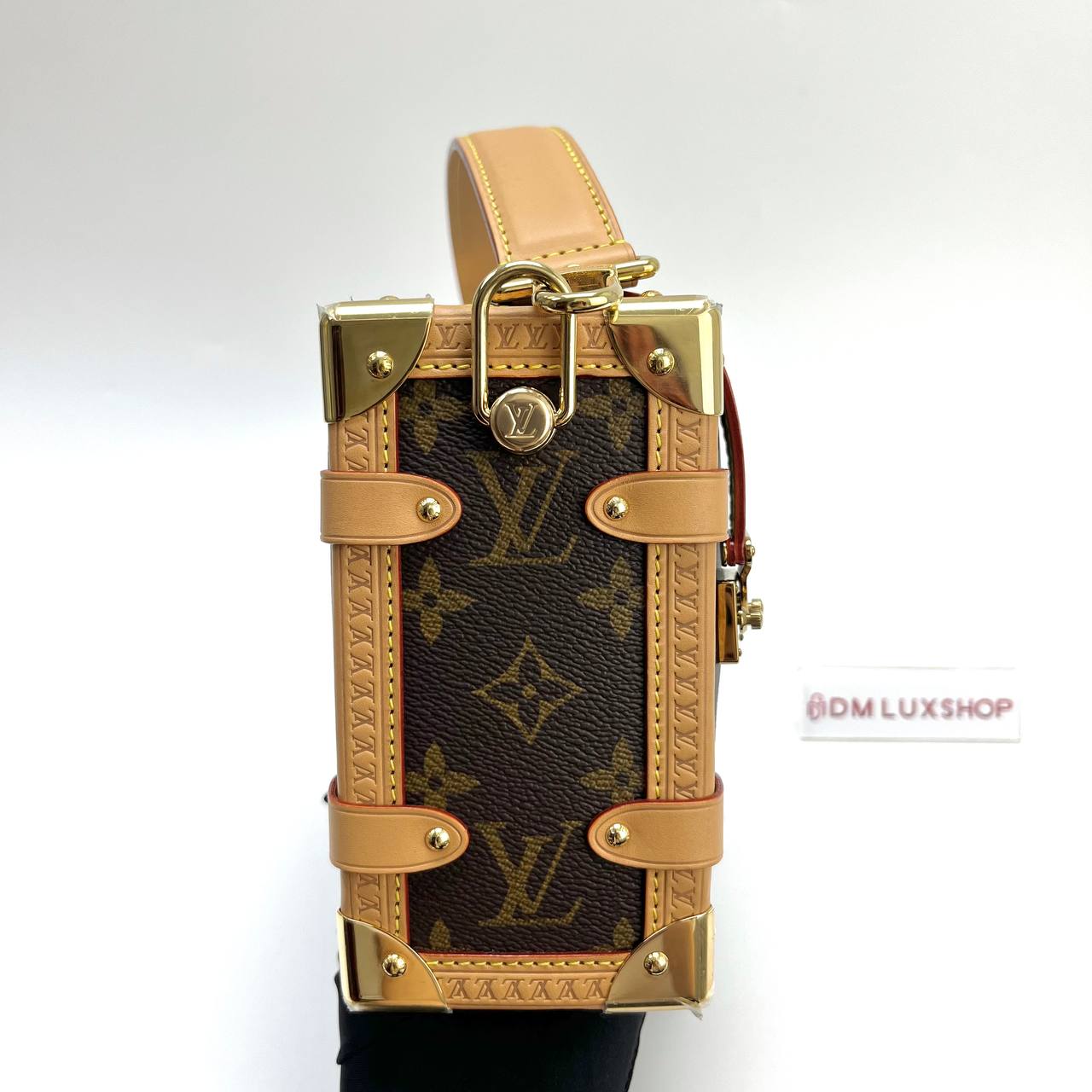 LV Monogram Side Trunk MM GHW
