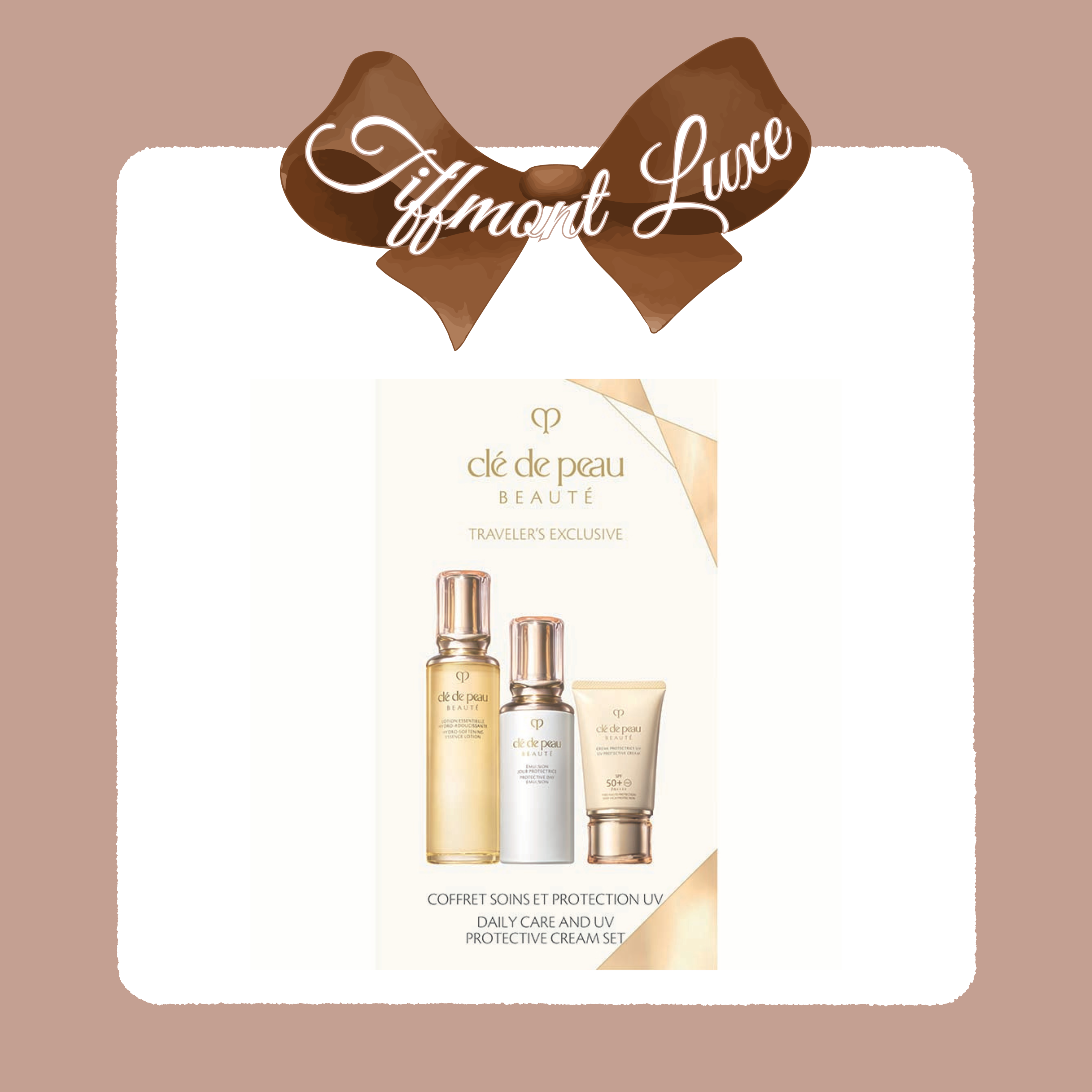 Cle de peau 光采日常及逆齡防曬套裝 Daily Care And UV Protective Cream Set