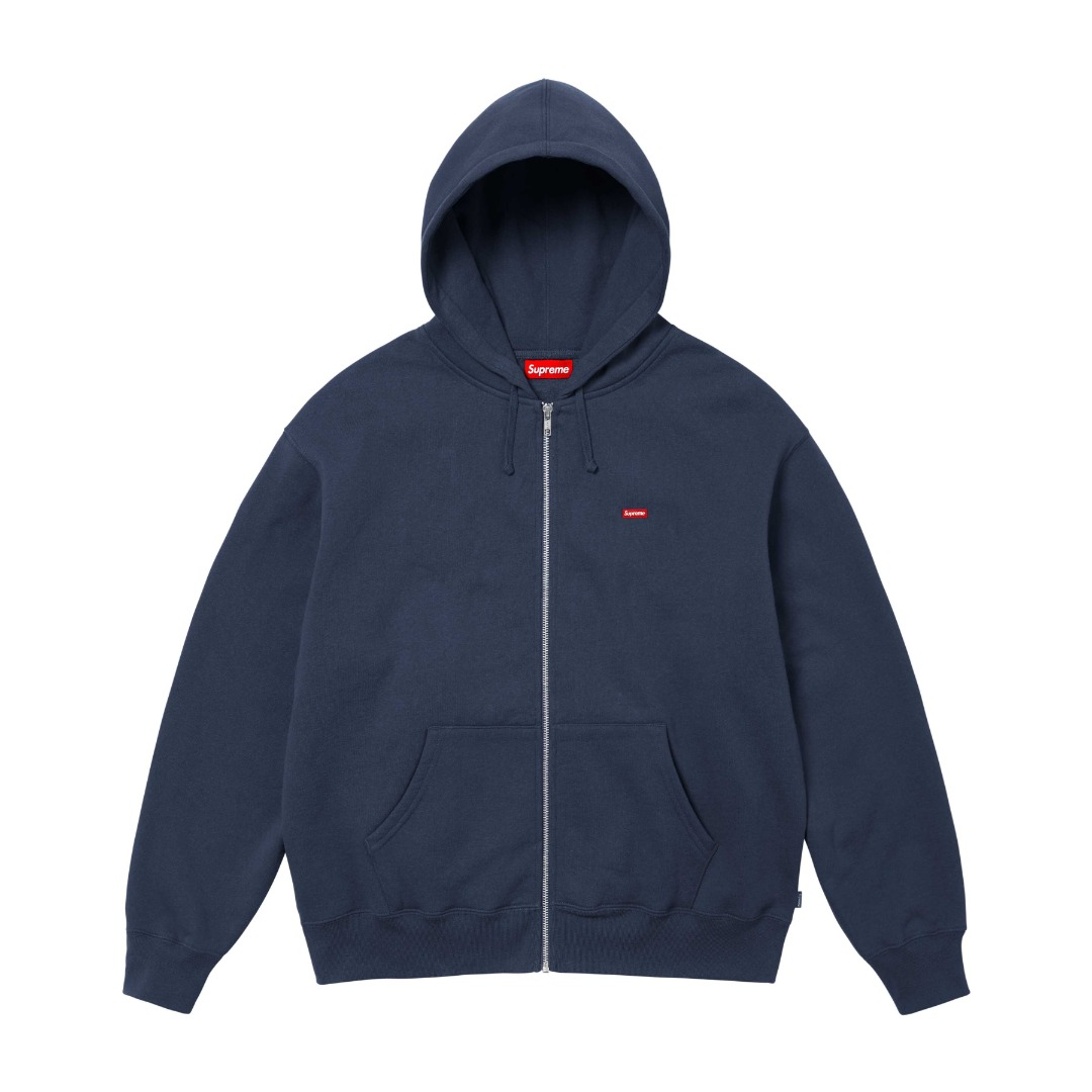 Supreme Small Box Zip Up Hooded Sweatshirt