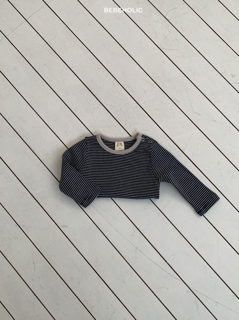 🌸預訂 韓國直送🌸🇰🇷BEBEHOLIC三色條紋打底長袖上衣
