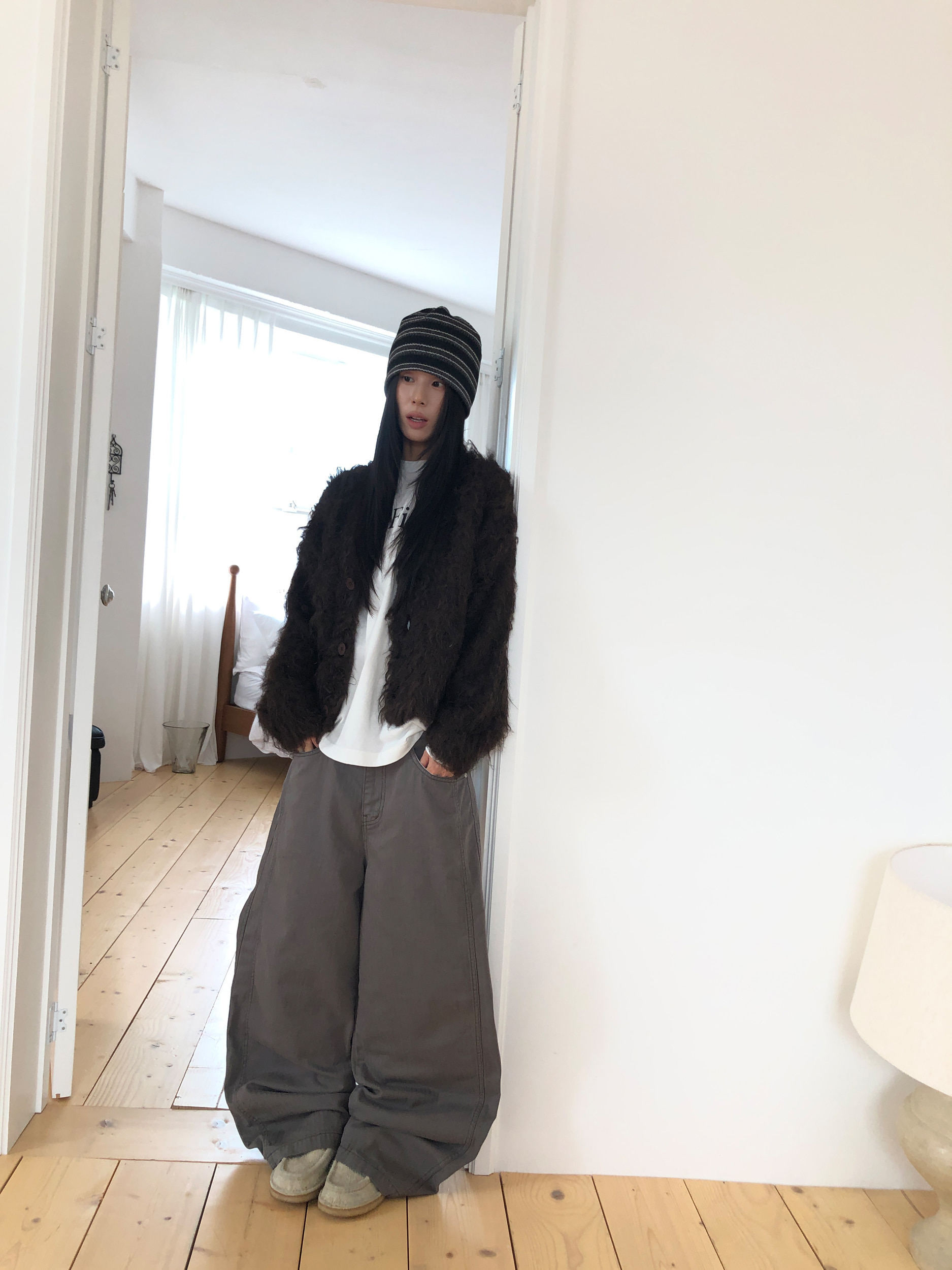 Pocket Wide Leg Cargo Pants