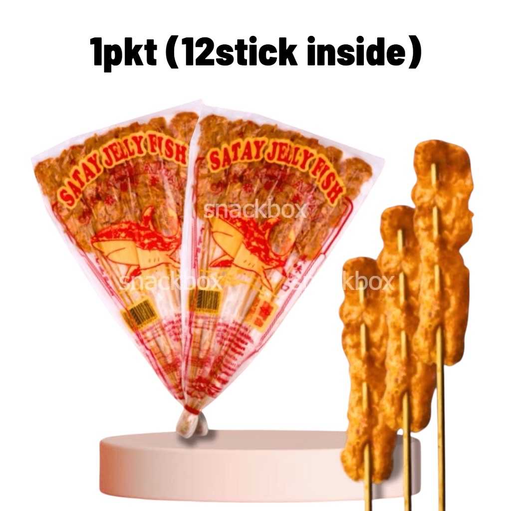 Satay Ikan, Satay Jelly Fish 12sticks
