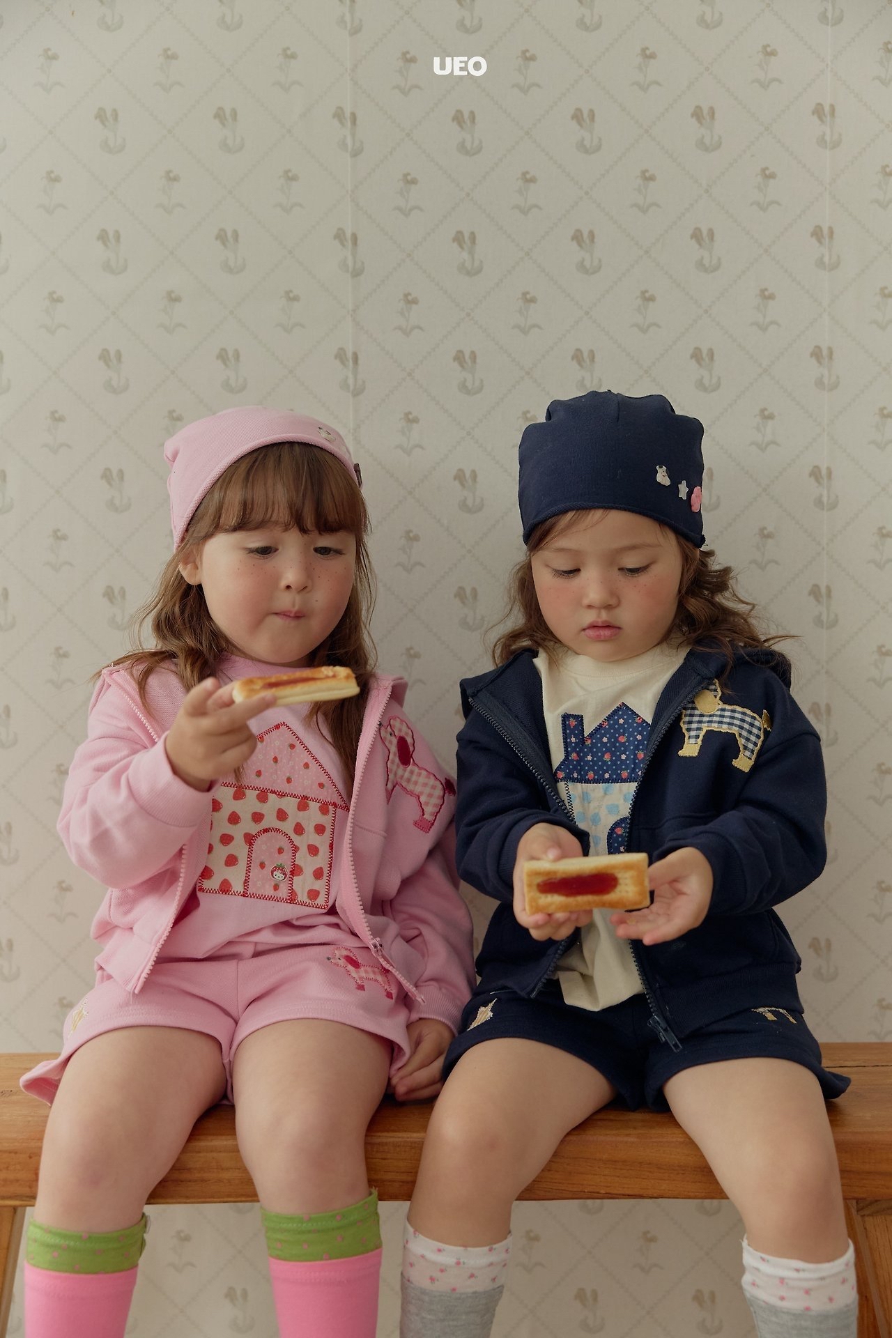 Girls | Poodle Zip-up Hoodie