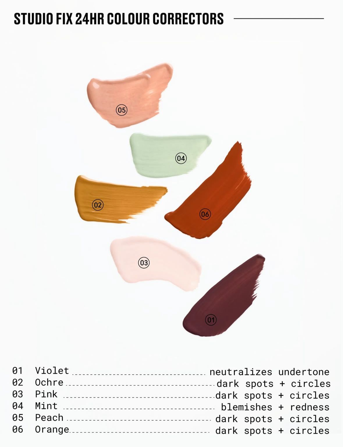 MAC 24小時長效柔滑調色液 Studio Fix 24HR Color Correctors (多色選擇)