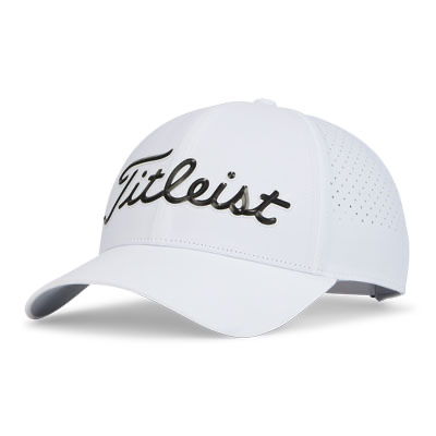 TITLEIST PLAYER TECH CAP  輕爽運動帽- 白