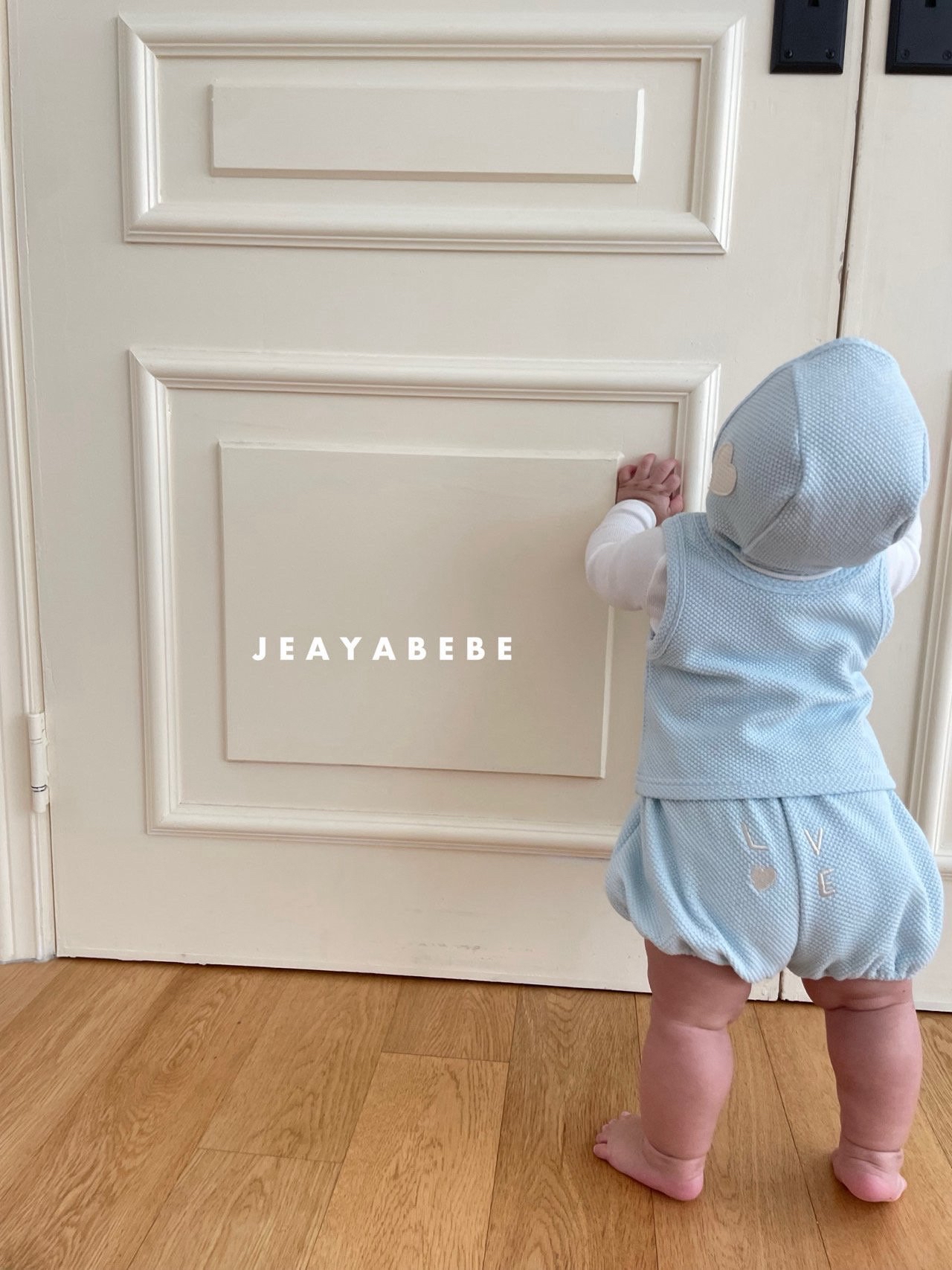 🇰🇷Jeayabebe set (帽+馬甲背心+褲）