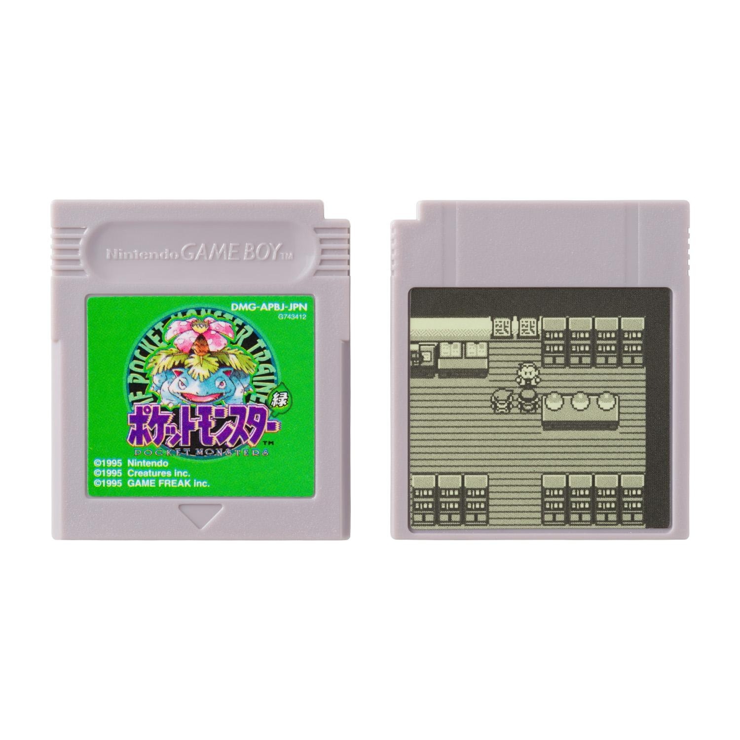 【預售 8/4】寶可夢紅/綠遊戲 GAME BOY 造型播放器 / Pokémon Red & Green GAME MUSIC COLLECTION with GAME BOY Jukebox PO0588