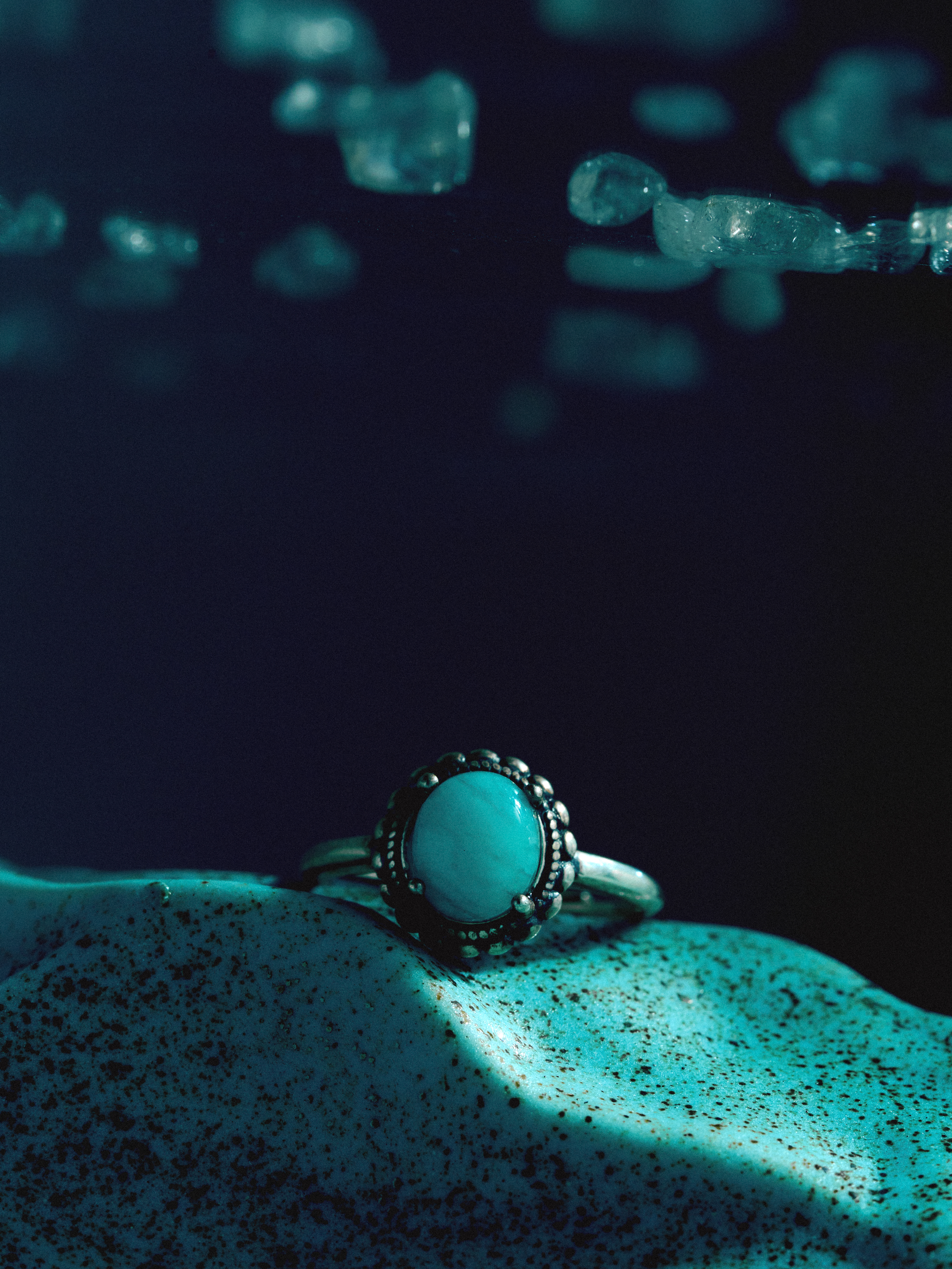 Blue Luck Ring