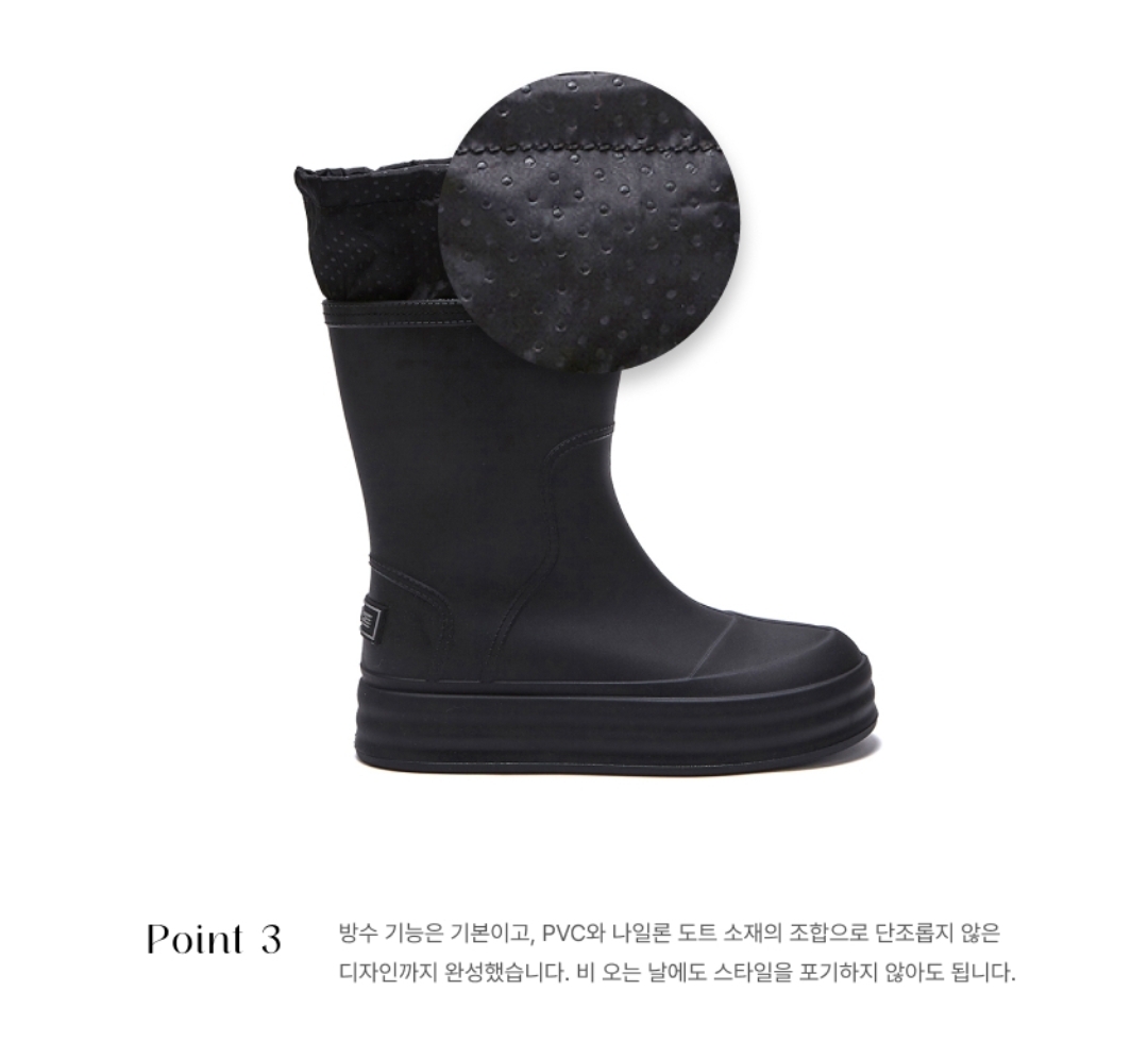 OTZ Dot Rainboots Middle ☔️