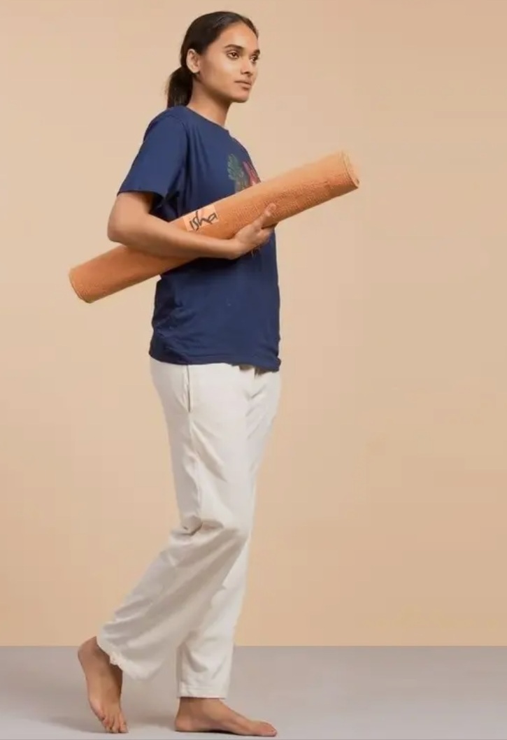 Isha Life- 100% 棉質瑜伽墊 (橙色) Cotton Yoga Mat (Orange)