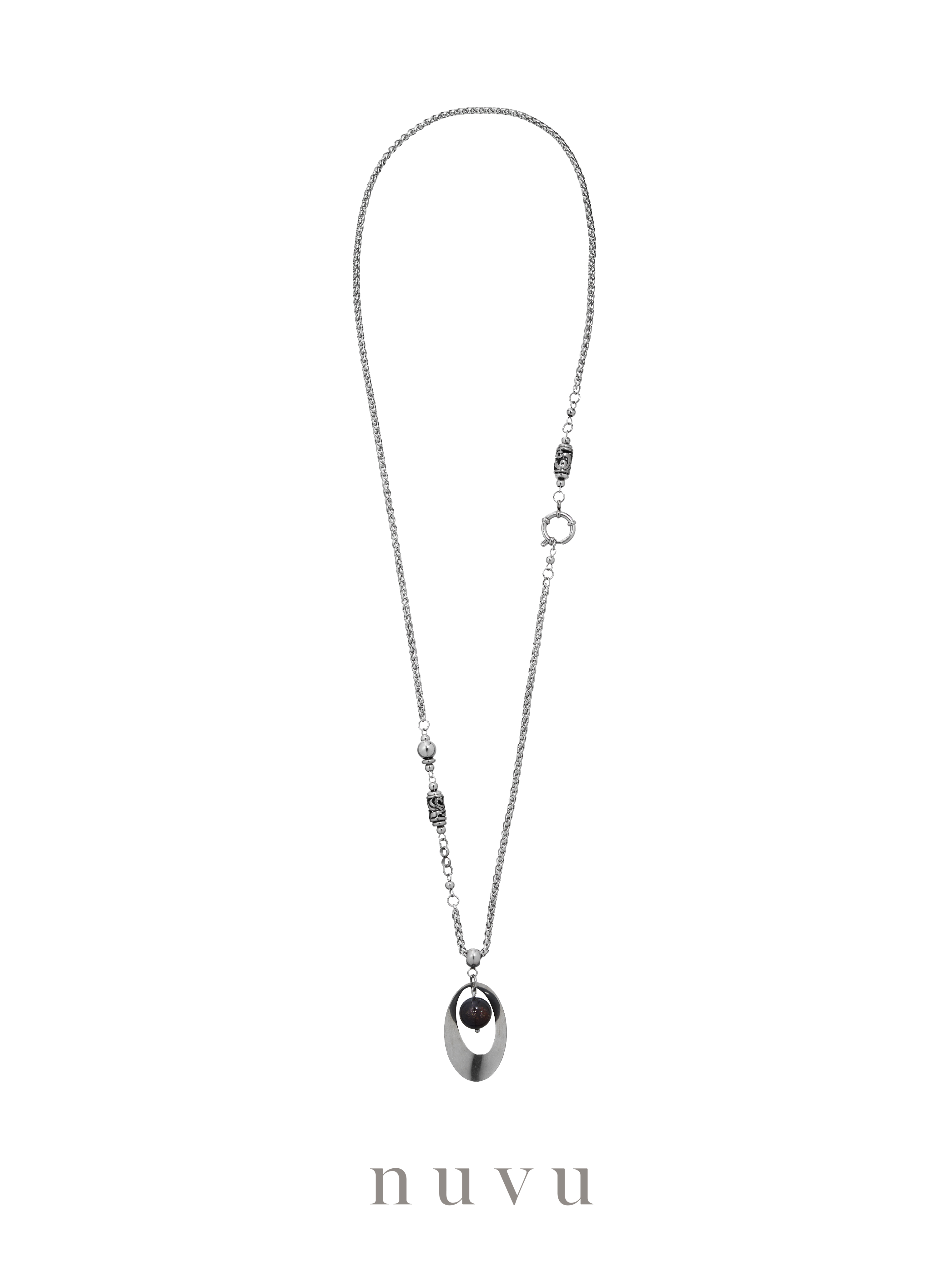 Dark Compass Necklace