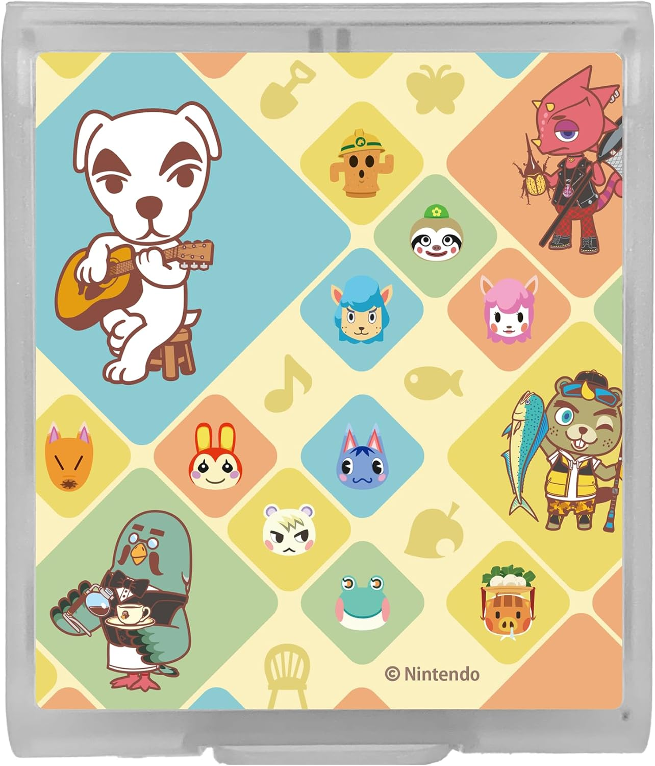 【預售 26年8月】SW2 Keys Factory 遊戲卡收納盒 16枚 (動物森友會) / Card Palette (Animal Crossing) PO0693