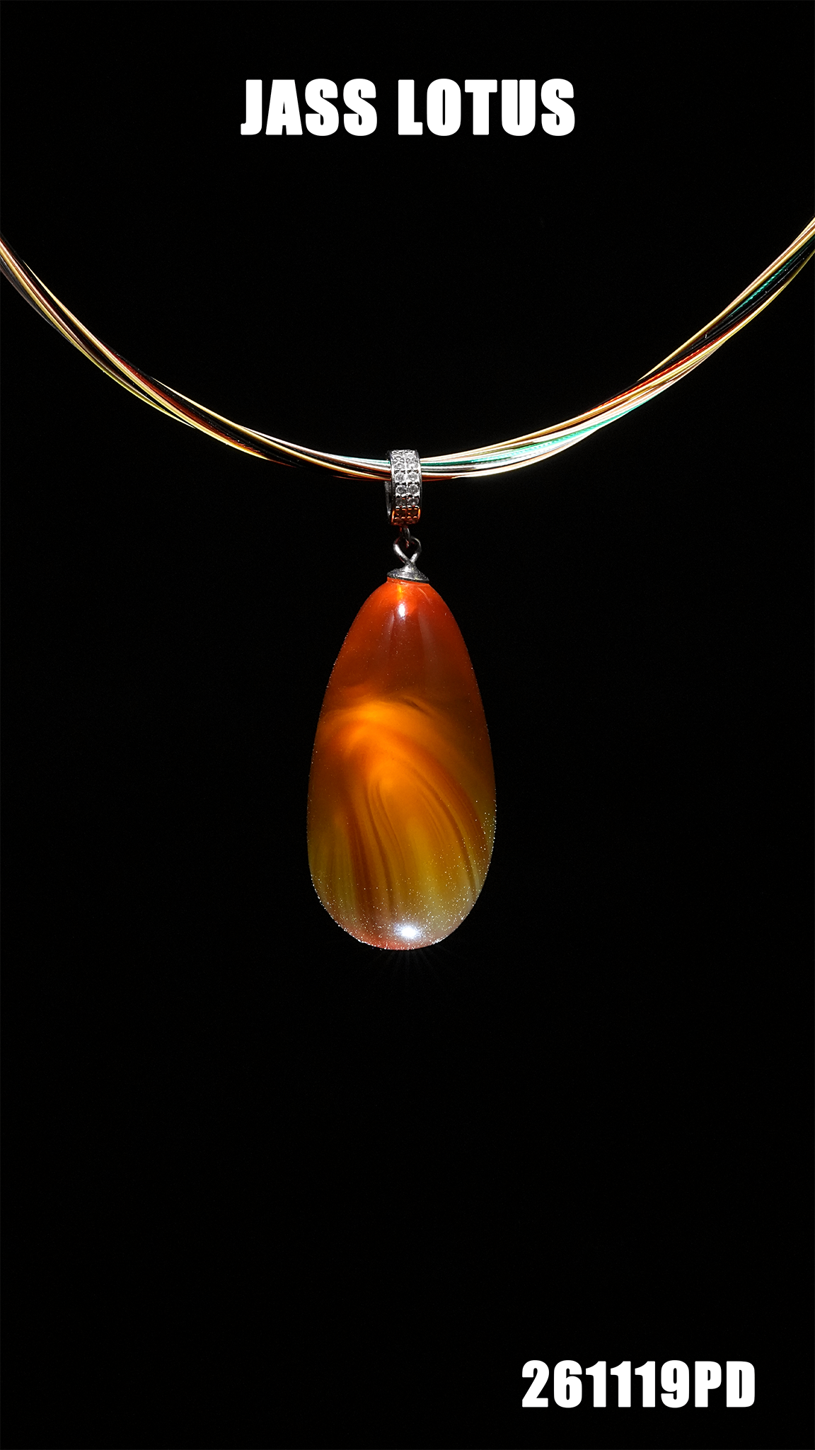 緬甸天然琥珀紫羅蘭珀水滴吊墜