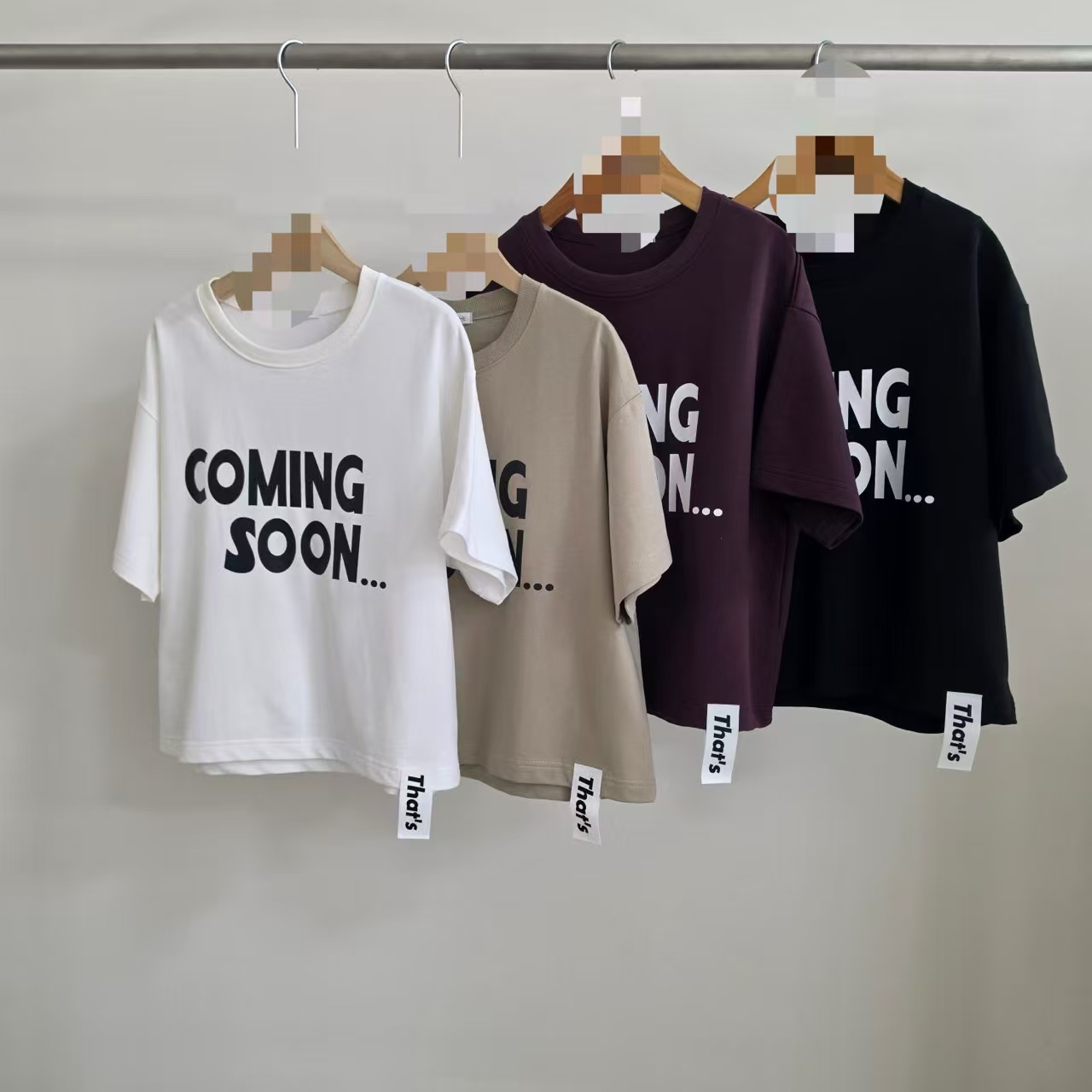 Coming Soon休閒短袖T