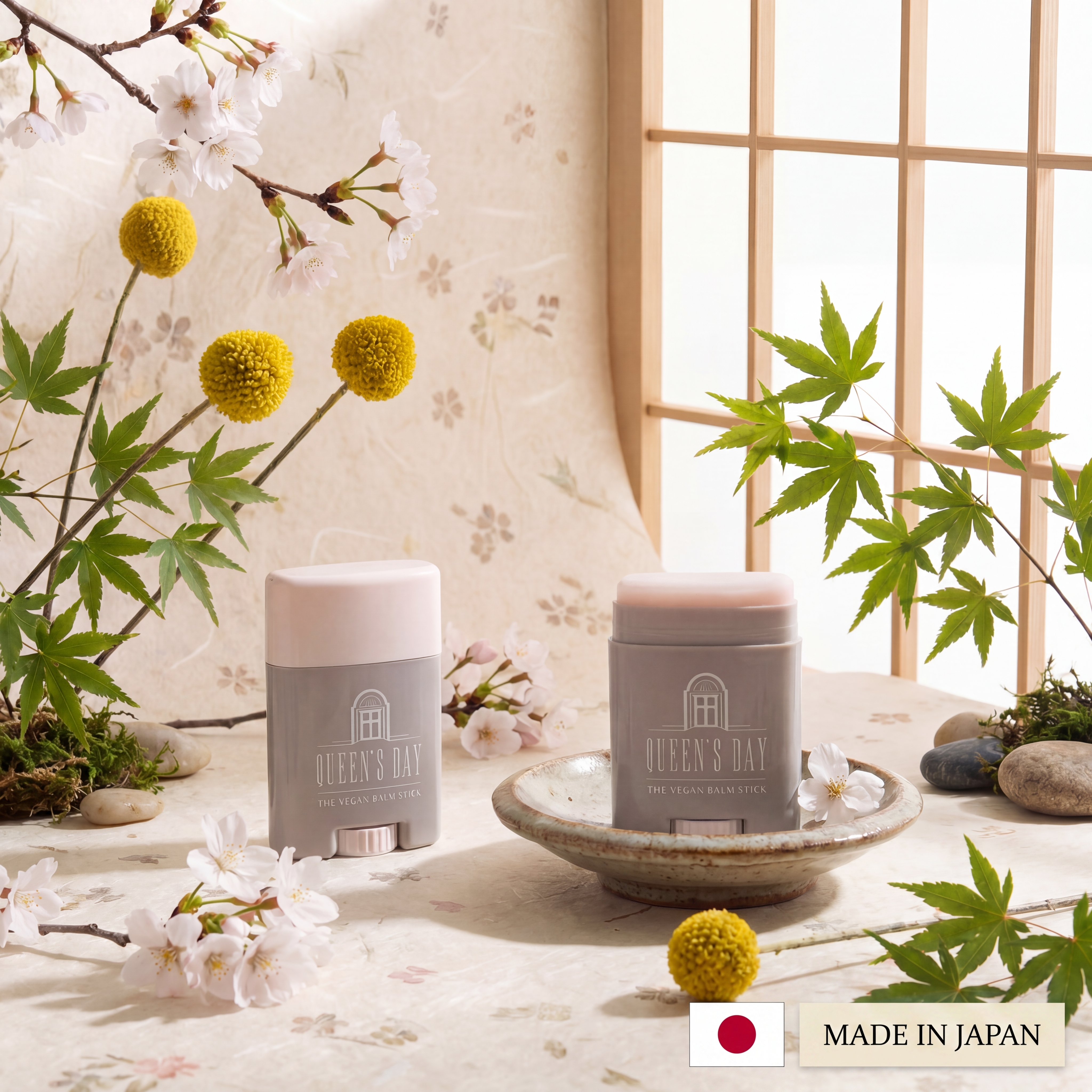 QUEEN 'S DAY【護膚】 < 純素膏棒 >（精華膏） 日本製