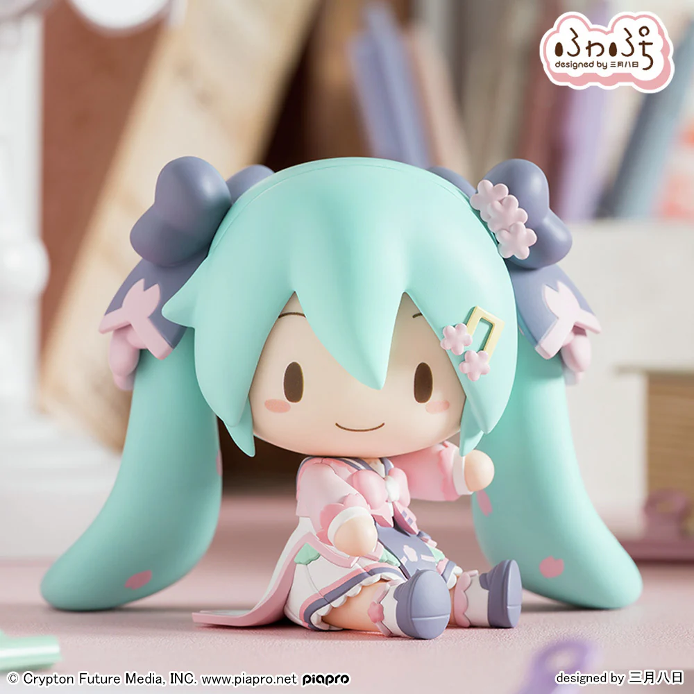 SEGA - [Fuwa Petit景品]《初音未來》初音-新學期- Q版造型