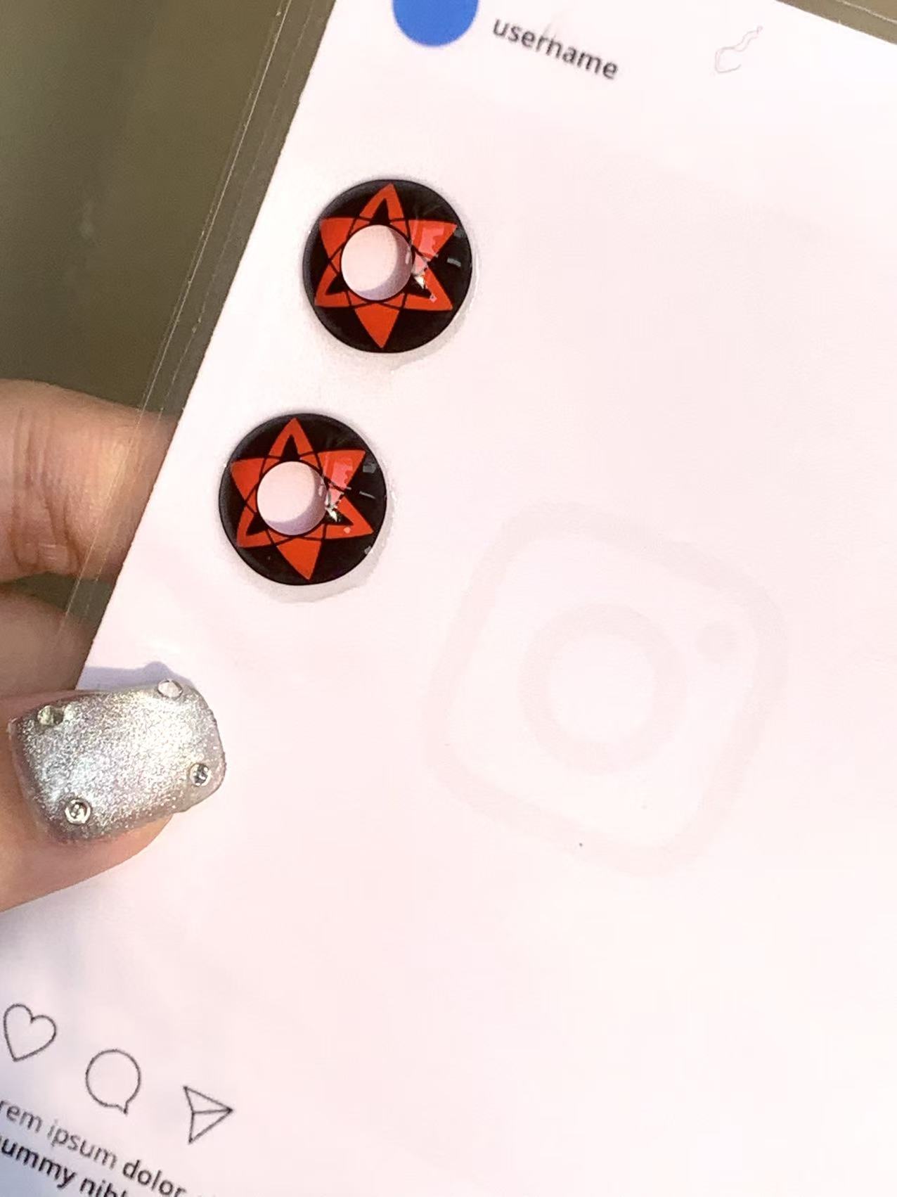 Lenspop 半年拋 萬花筒/三勾玉