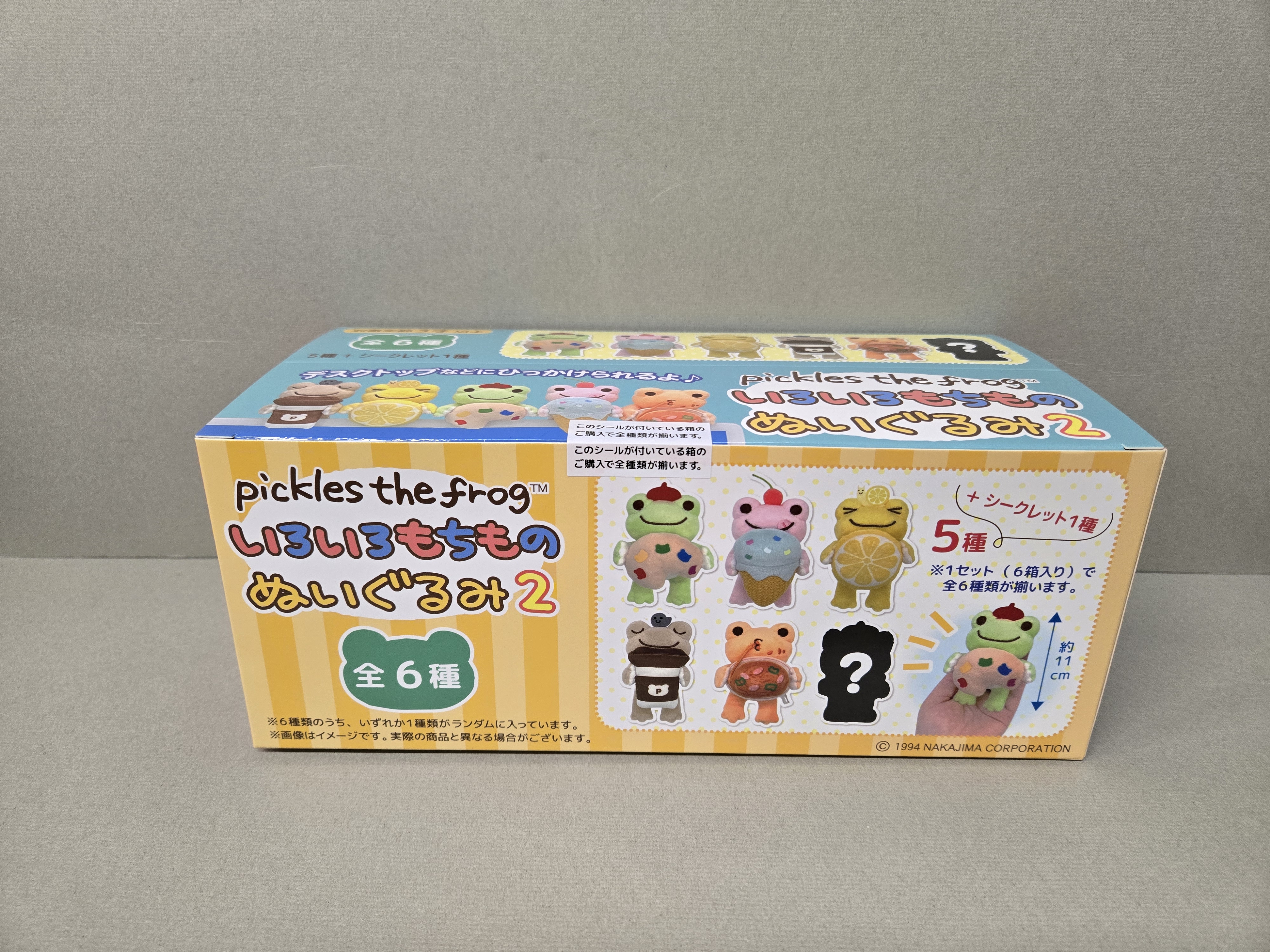 pickles盲盒系列2夾mon公仔