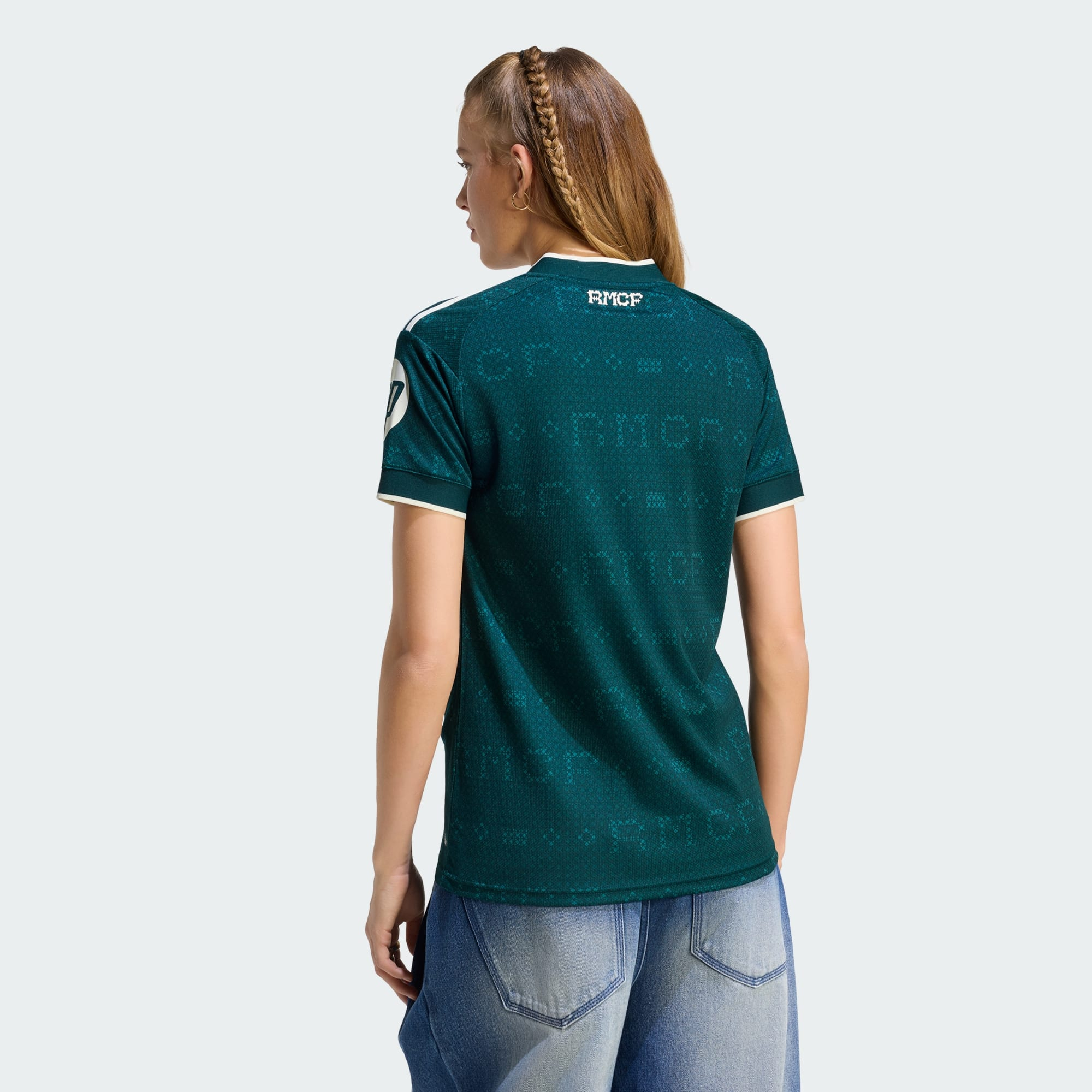 💚典雅的暗綠色調 Adidas Real Madrid 皇家馬德里 2026-27 作客女裝球迷版球衣 (可加印字章) KC3990
