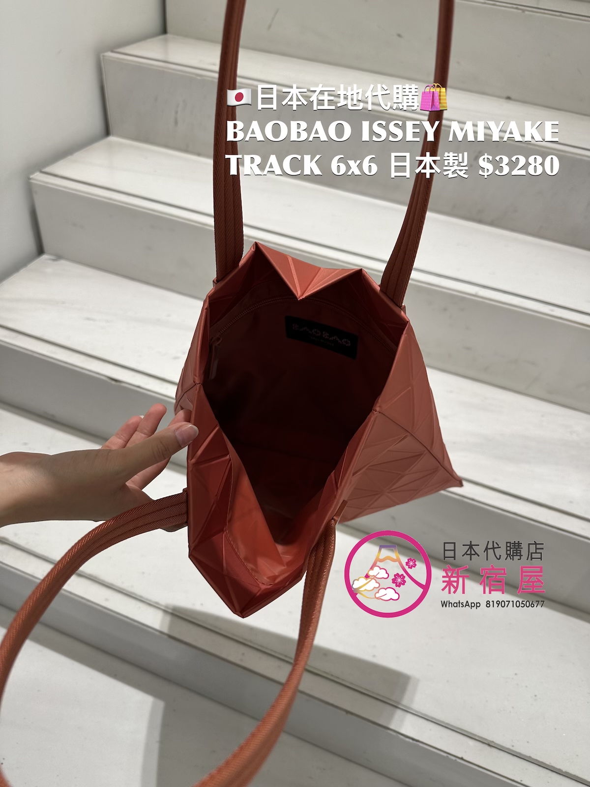 BAOBAO ISSEY MIYAKE TRACK 6x6