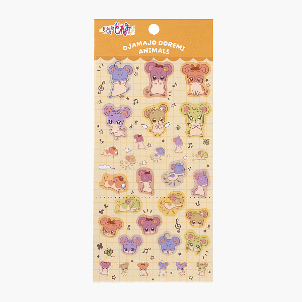 《Pre-Order》Hamster Sticker｜小魔女DoReMi MAHO堂 (26D37-P)