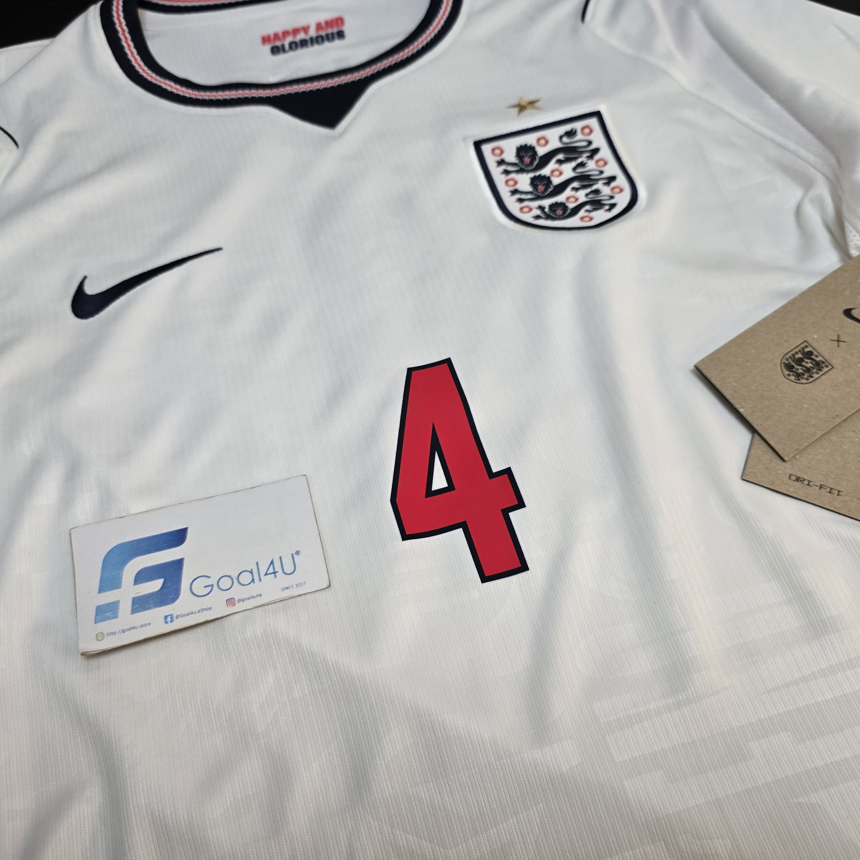 #部分碼現貨 三獅軍團新章 Nike England 英格蘭 2026-27 主場球迷版球衣 (可加印字章) IB5290