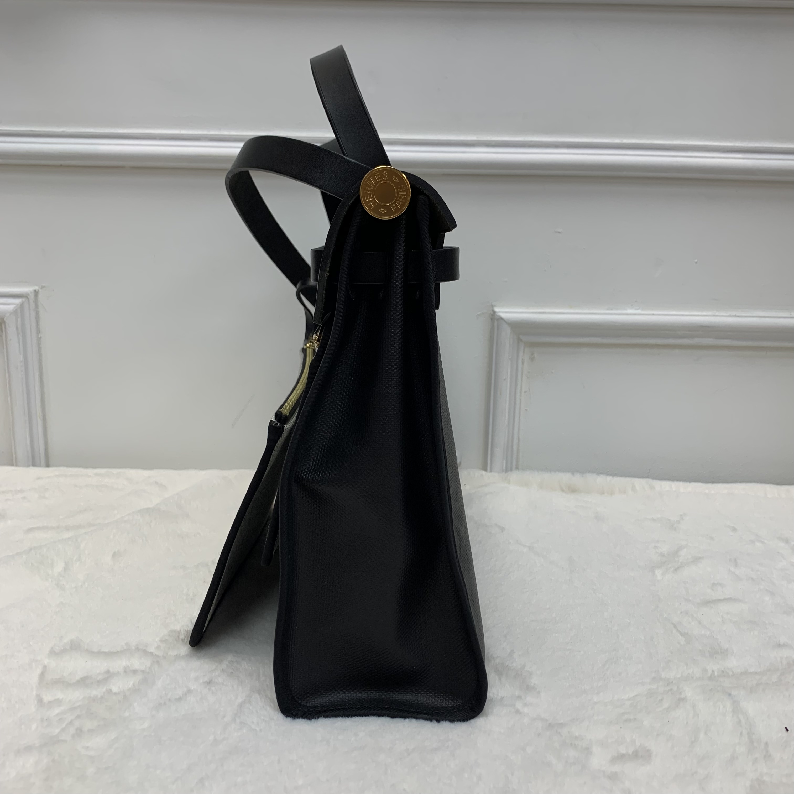 熱賣‼️🔔Herbag31黑金黑色拼防水布