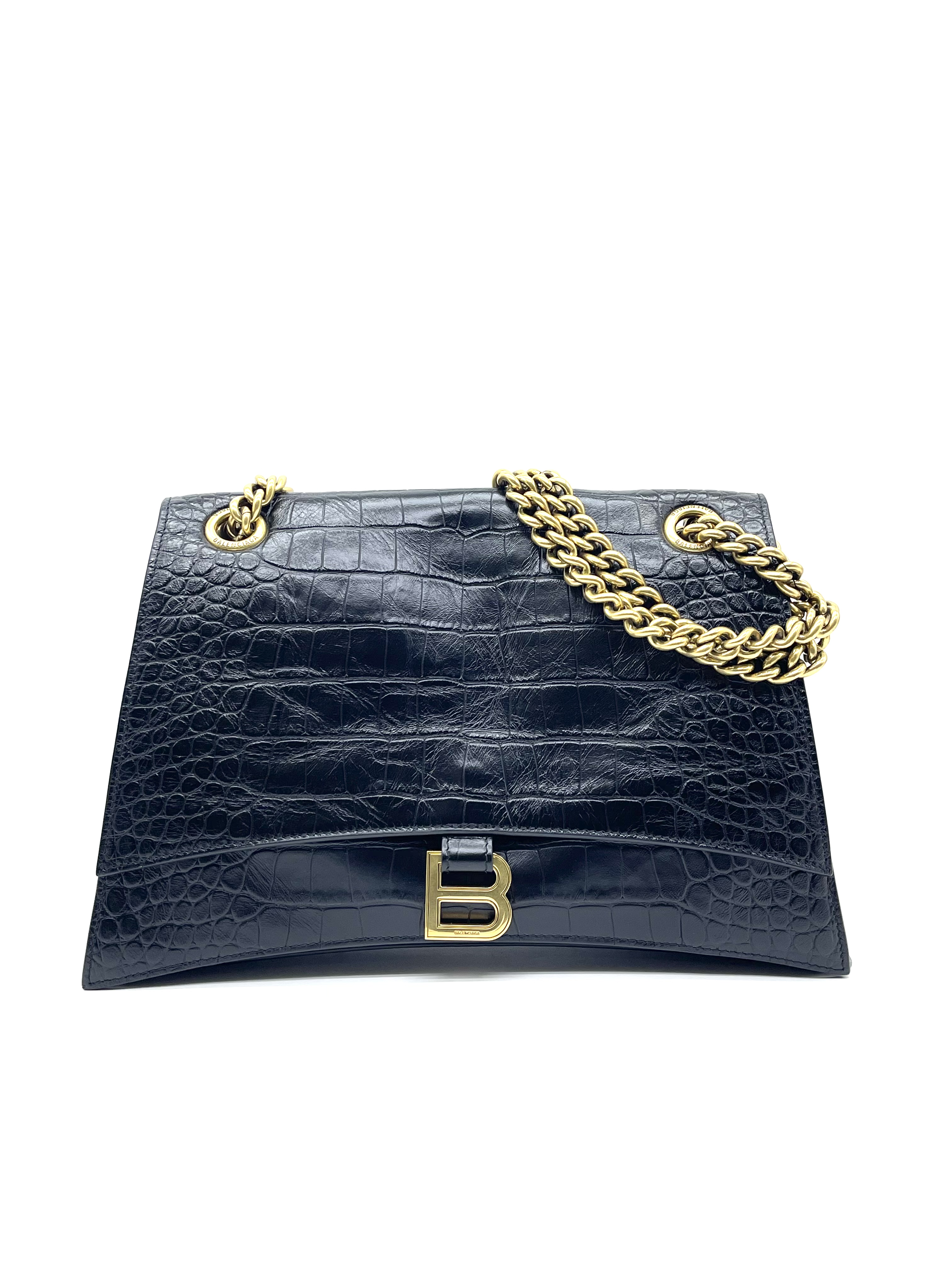 Pre-owned Balenciaga Crush Chain Flap Bag / Product Code: 26040103