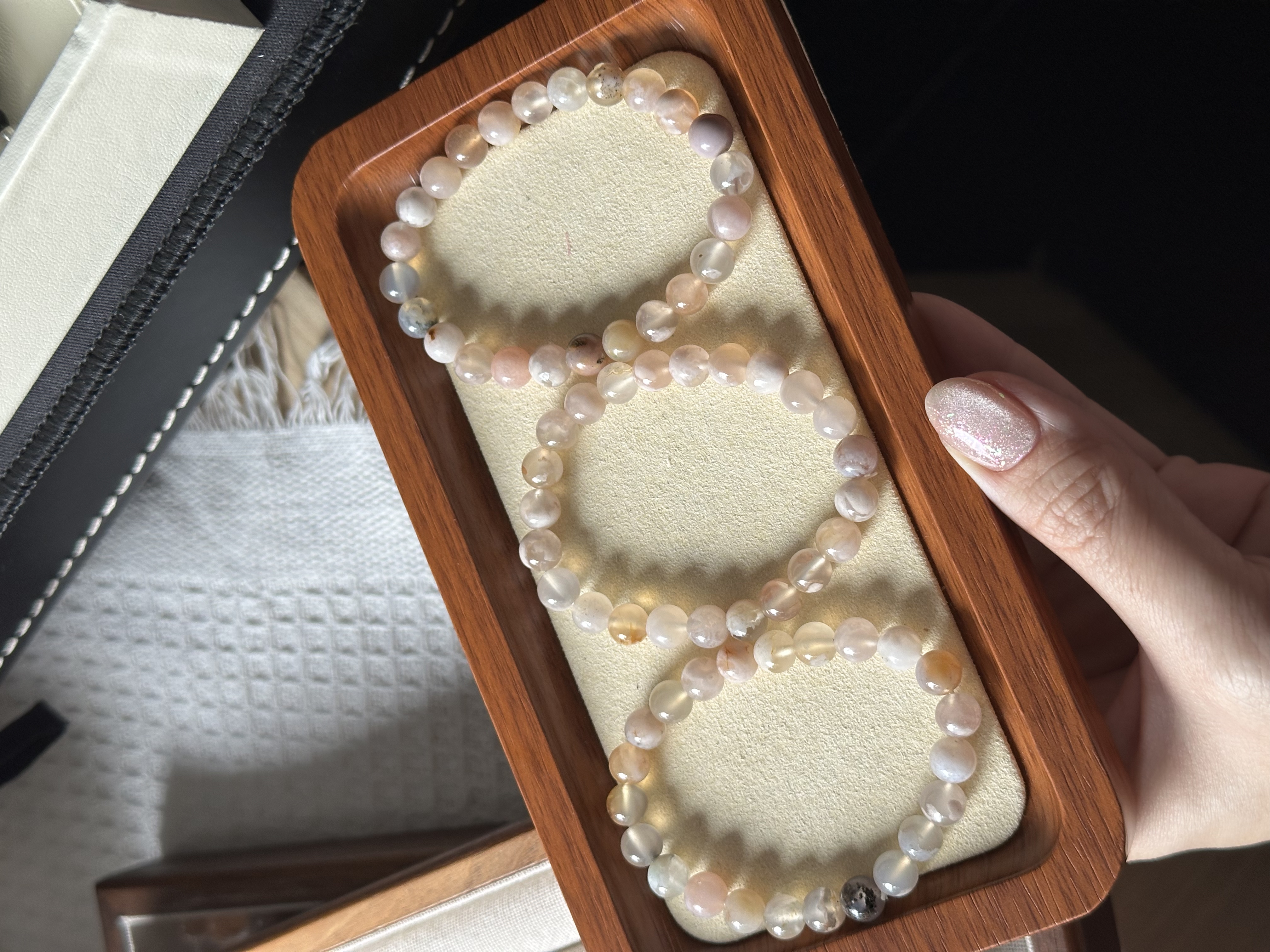 樱花玛瑙 ｜ Sakura Agate 7mm+ 