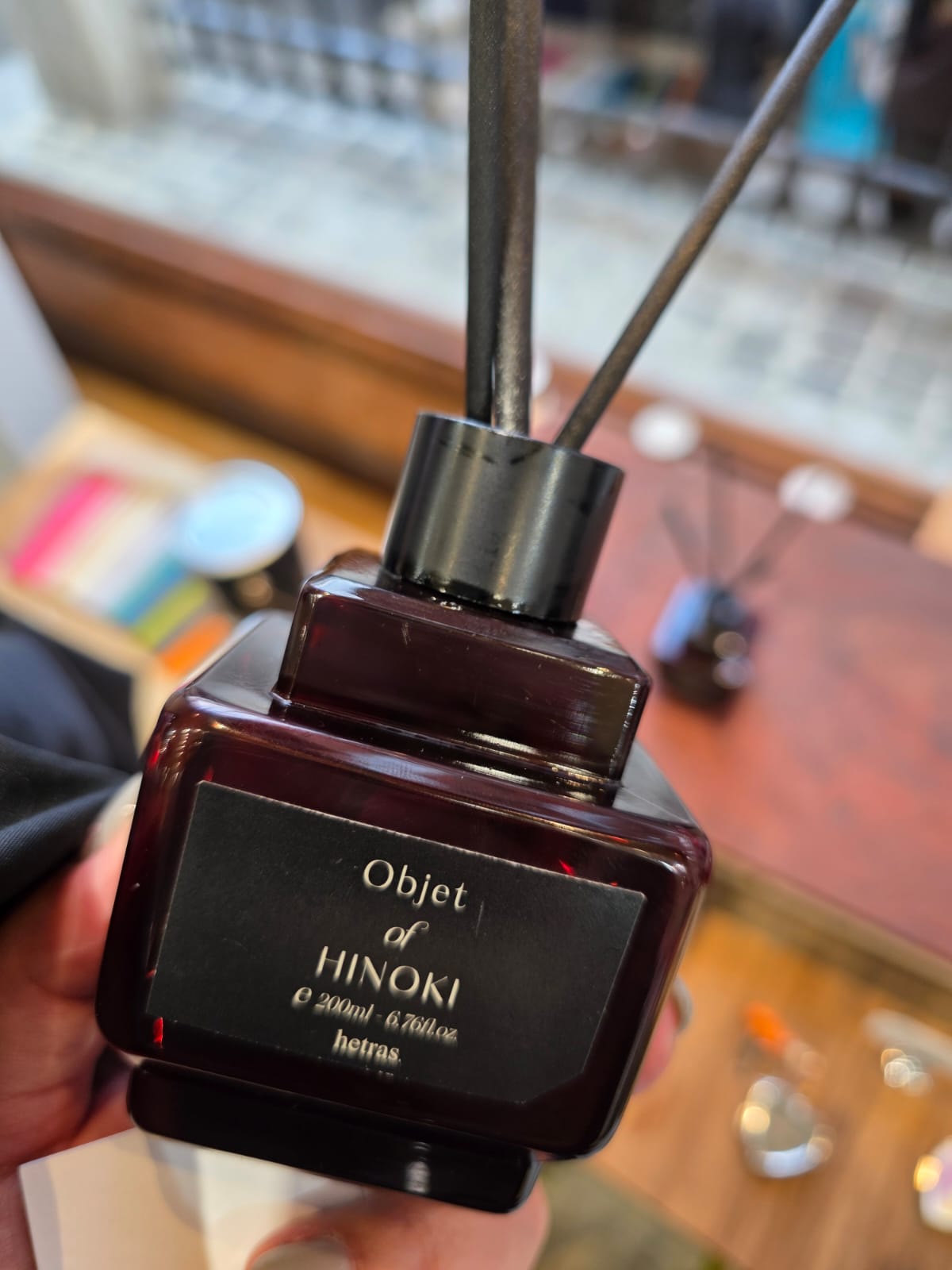 hetras objet diffuser 200ml x 2 hinoki