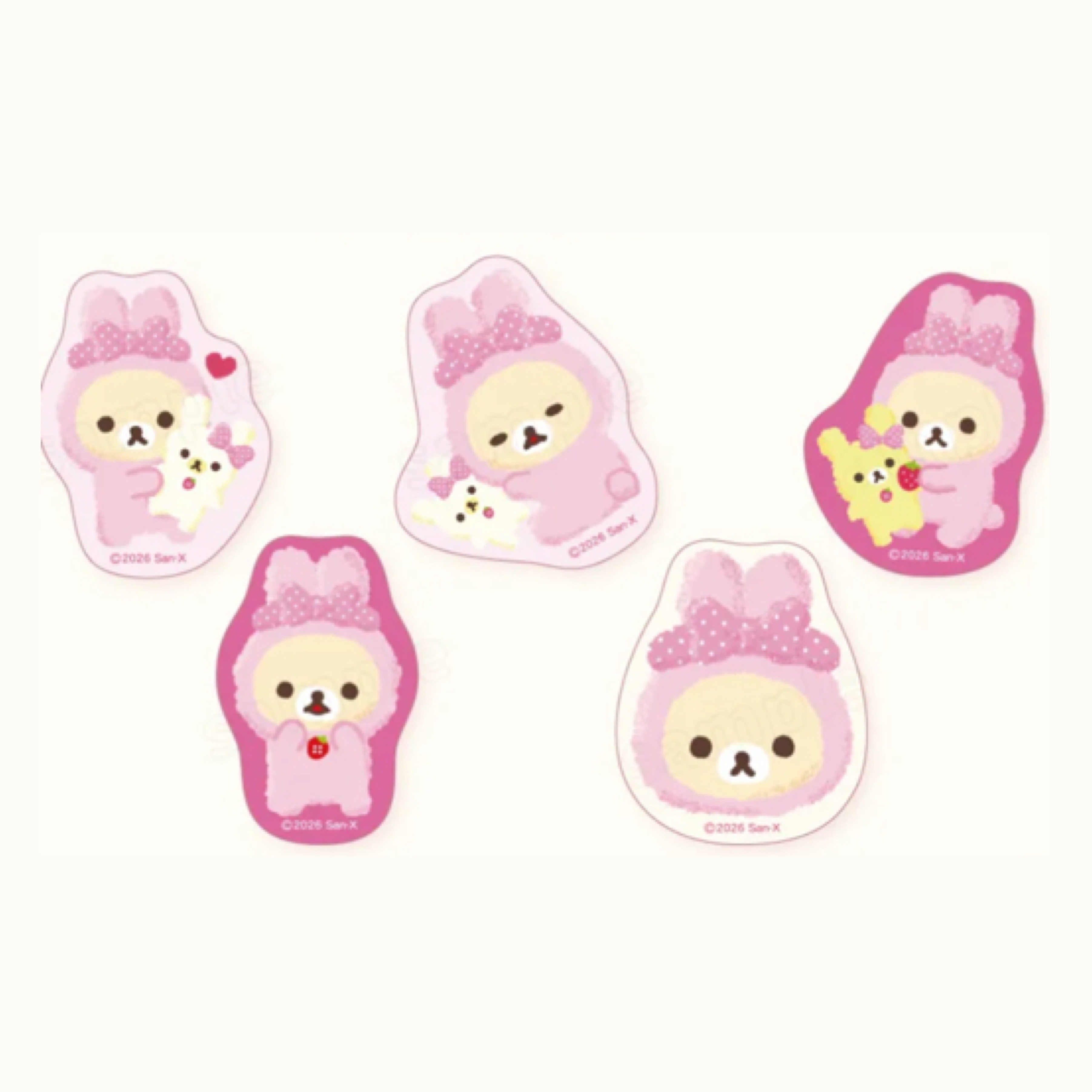 鬆弛熊 白熊POPUP限定 貼紙｜預訂