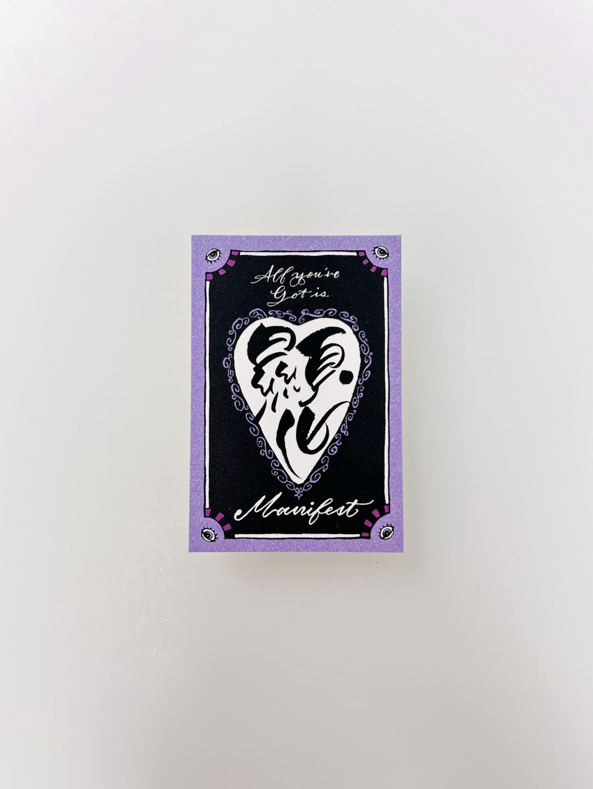 梯平魔法小卡 萬用卡 訊息卡 顯化