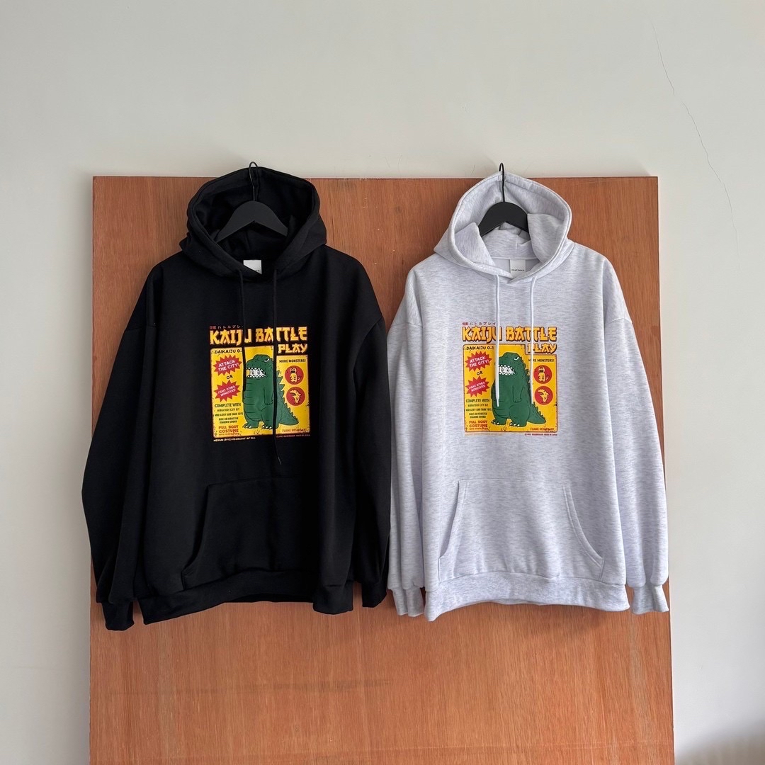 [預訂]哥吉拉ゴジラ情侶衞衣