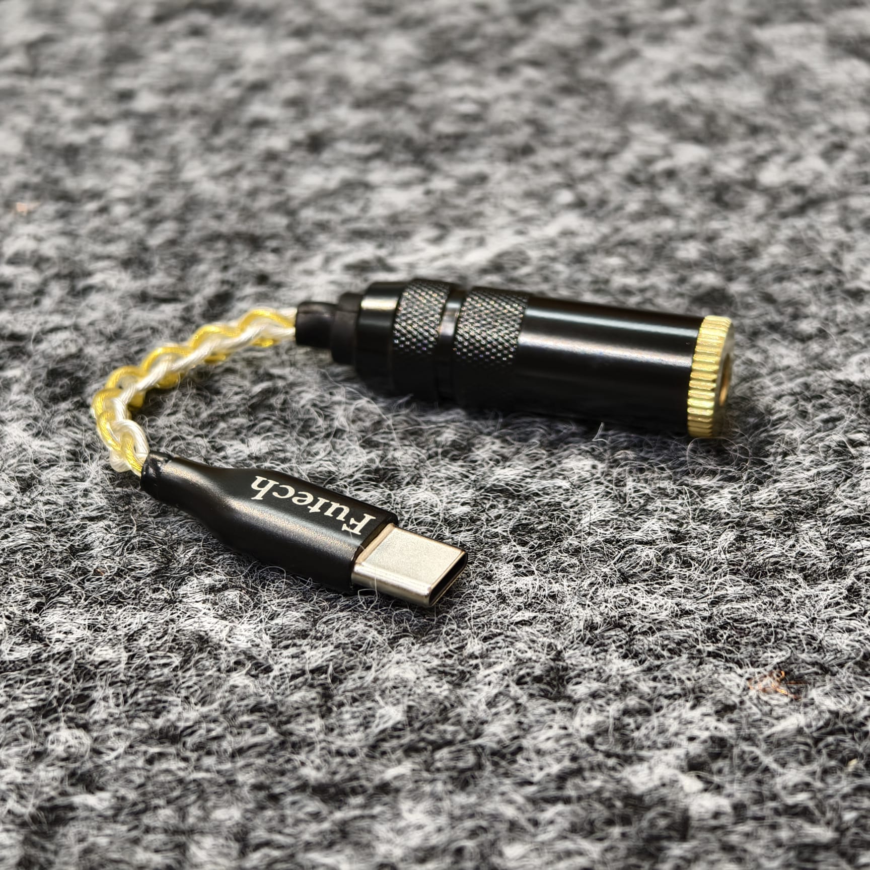 Futech audio 至尊號金銀線 Type C to 3.5/4.4人聲-背景-分離度高