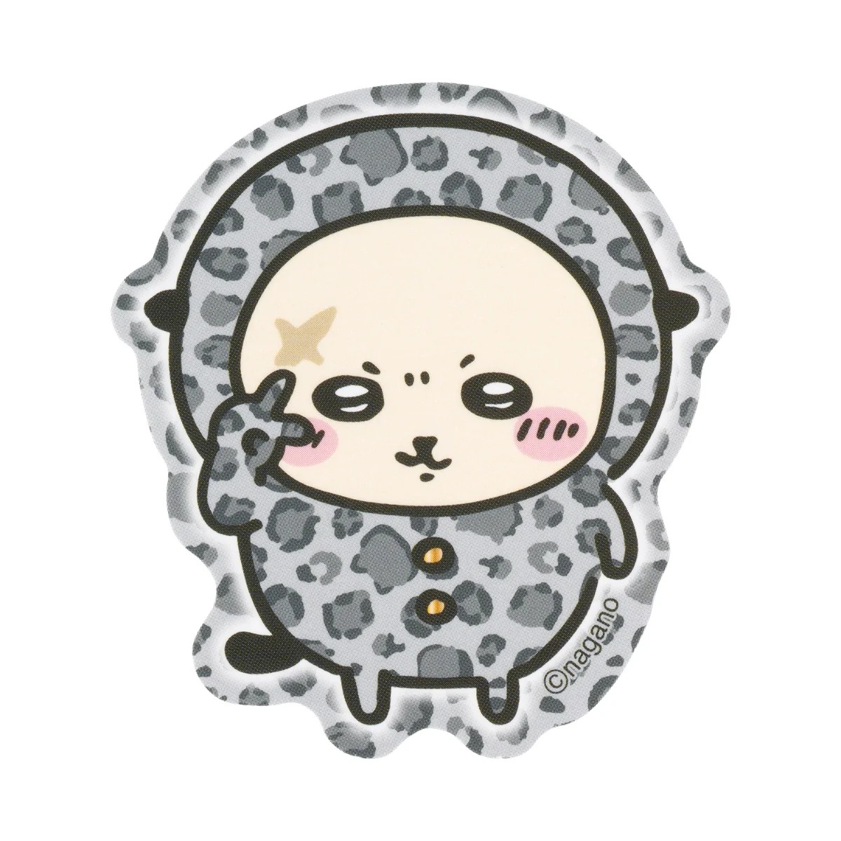 🌸 【預訂】豹紋 Sticker(L) - Chiikawa 18/9新品