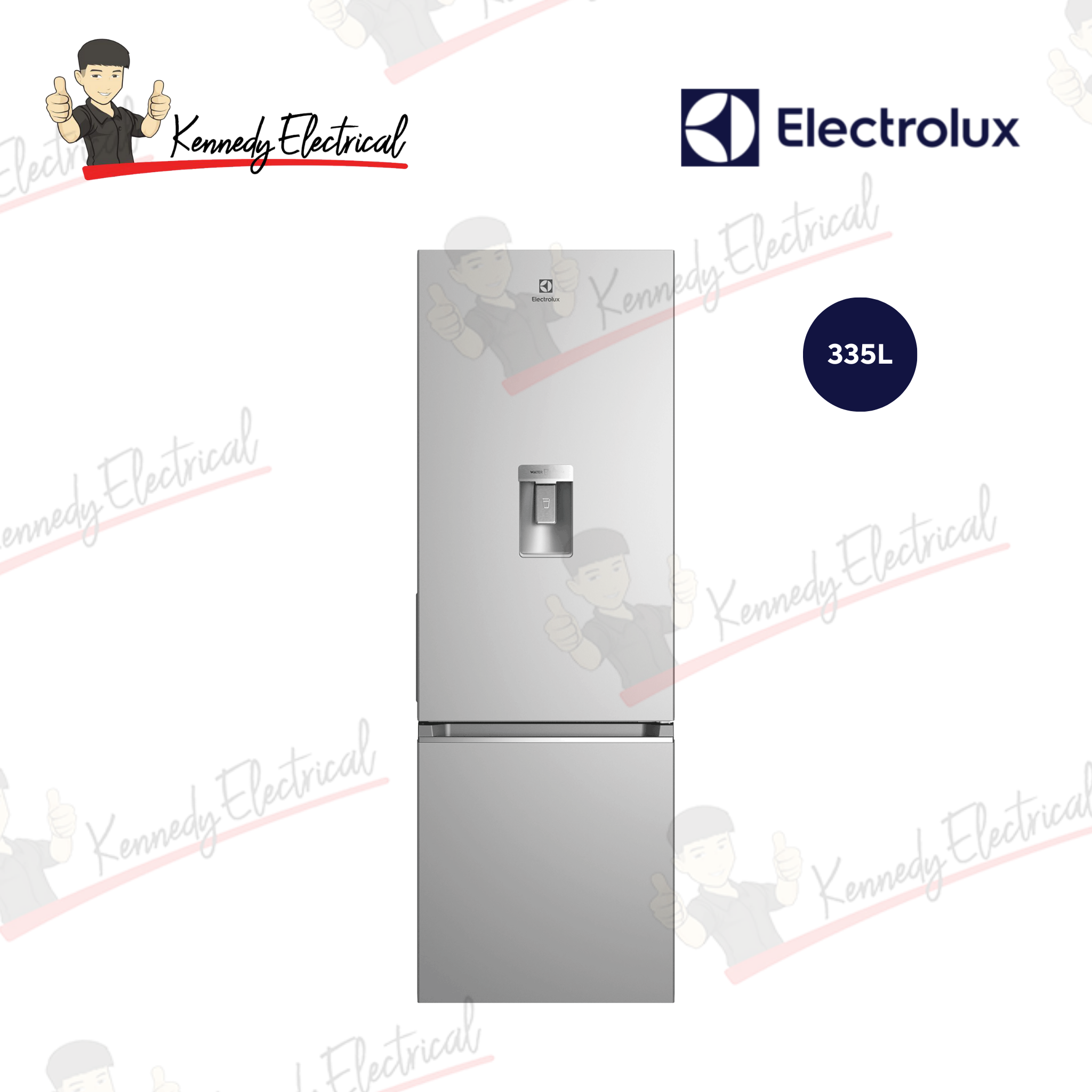 Electrolux 335L UltimateTaste 300 Bottom Mount Inverter Fridge (EBB3742K-A)
